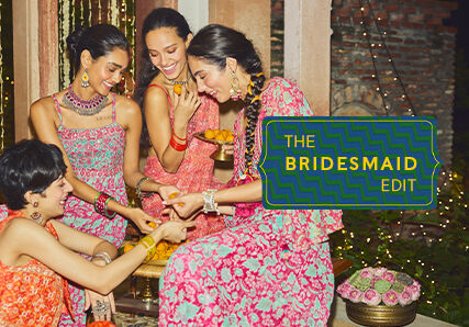 Global Desi Bridesmaid Edit: Elegant Outfits Beyond the Lehenga for the bridesmaid