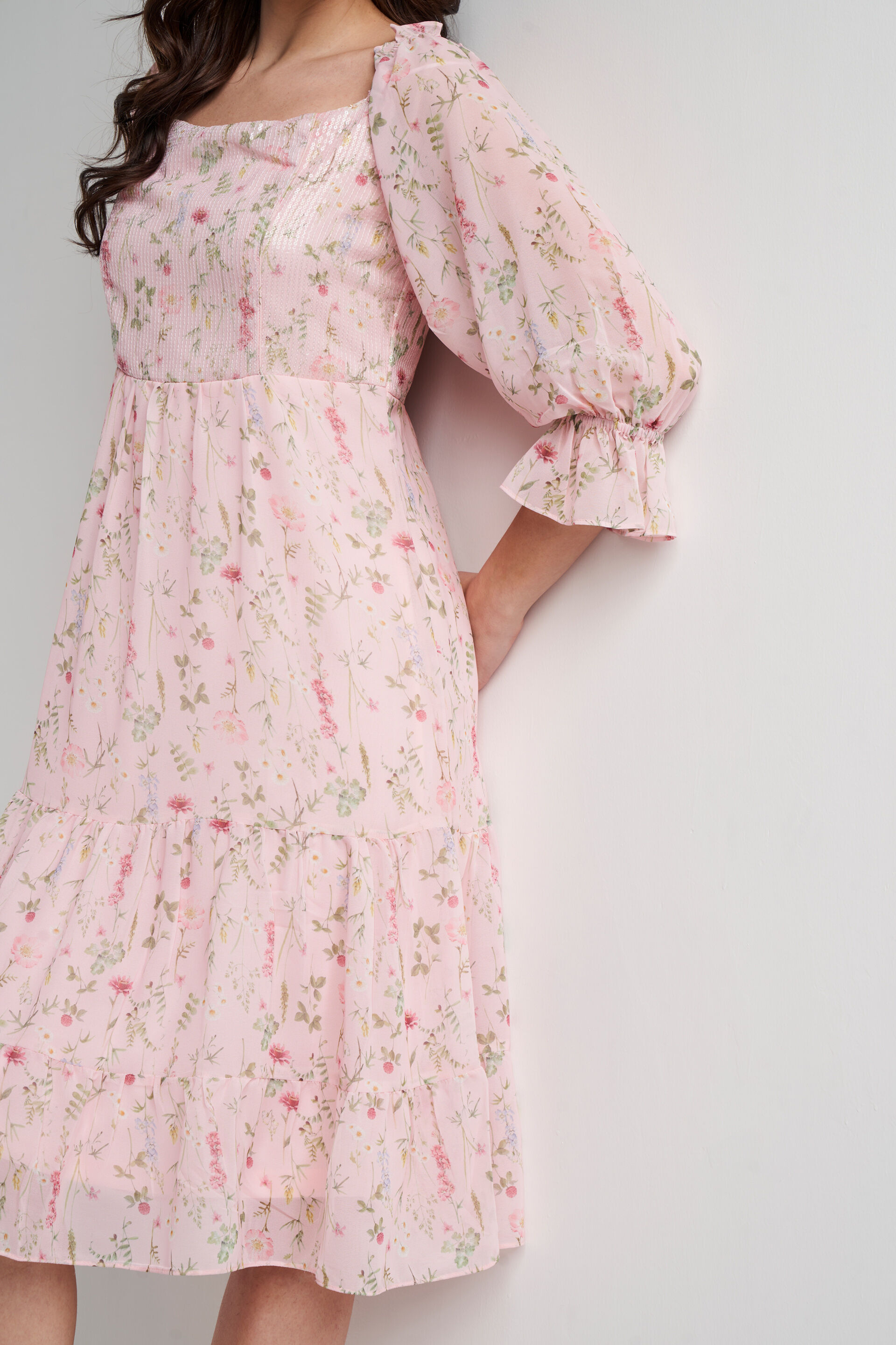 Peach clearance dress online