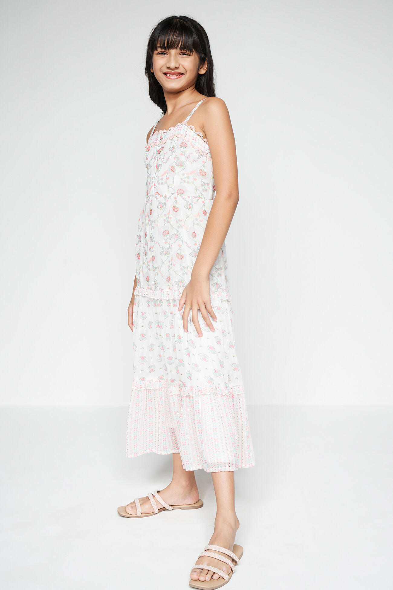 White Maxi Dress, Off White, image 3