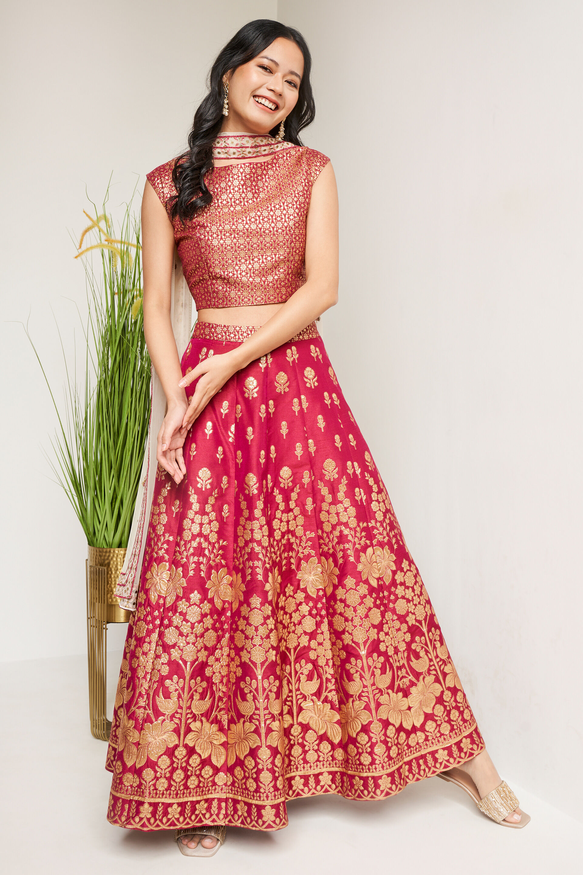 Global desi cheap lehenga