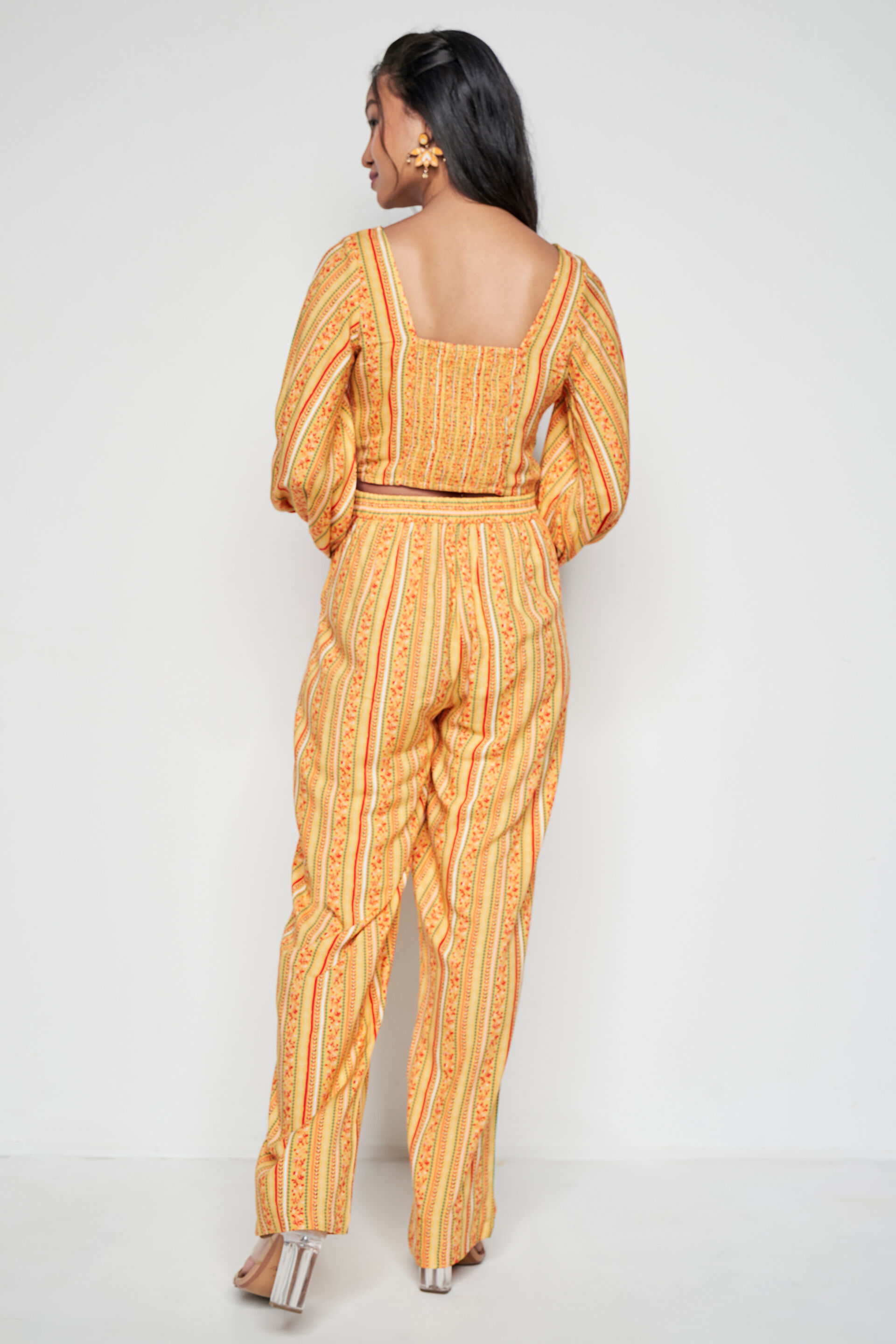 Loved By The Sun Co-ords Set, Mustard, image 6