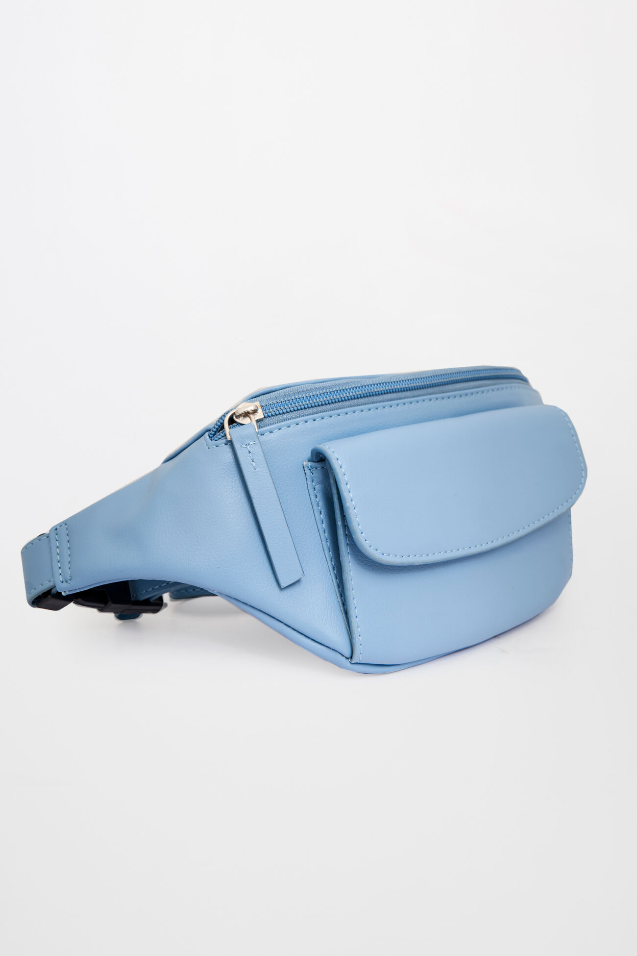 Powder Blue Zipper Bag, , image 2