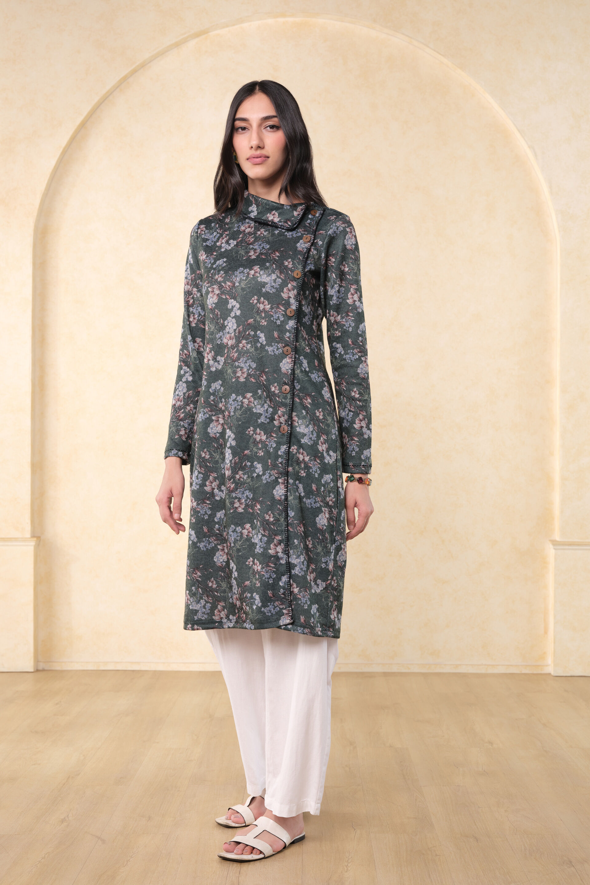 Gulfam Tunic, Green, image 3