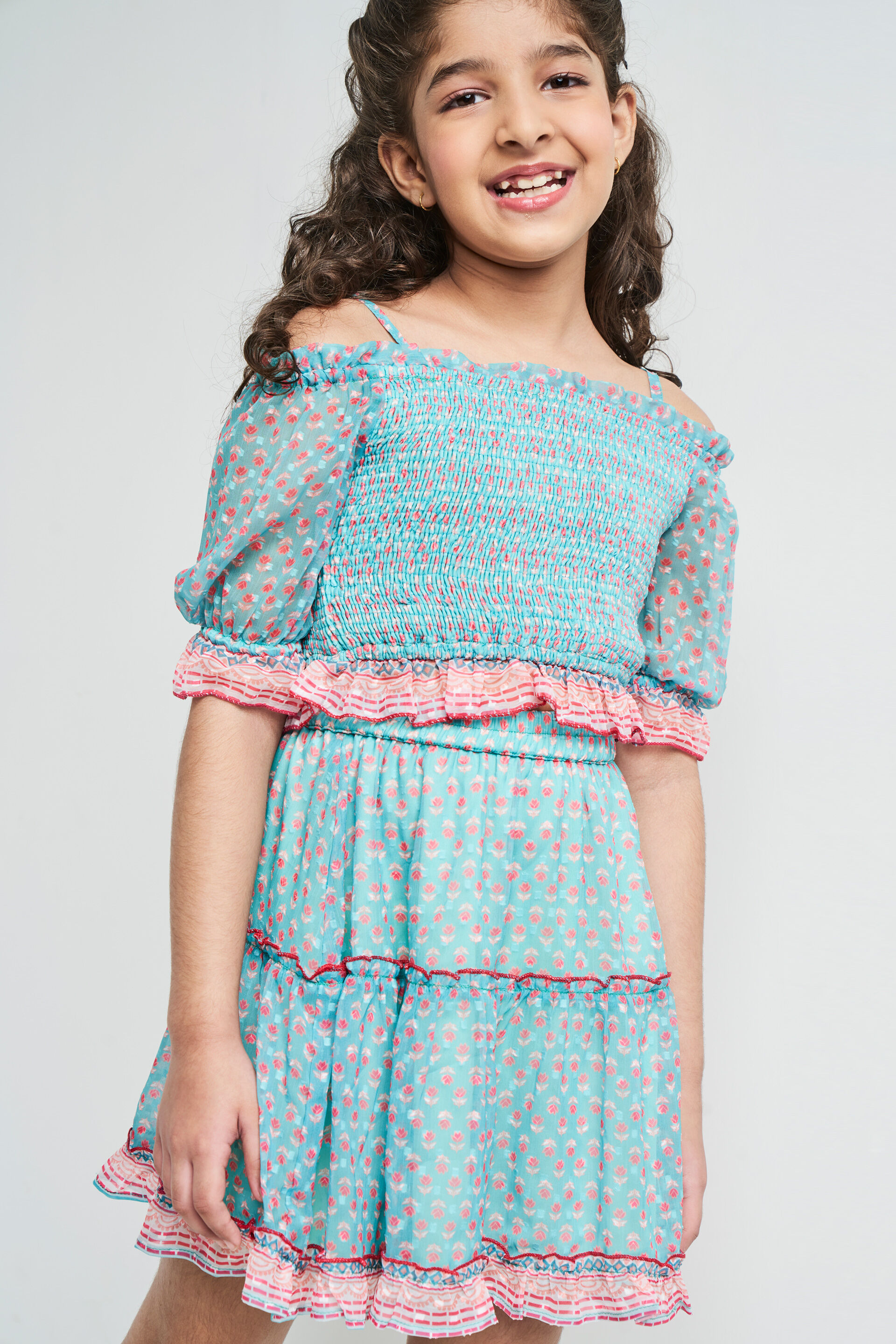 Sage Green Geometric Flared Set, Sage Green, image 4