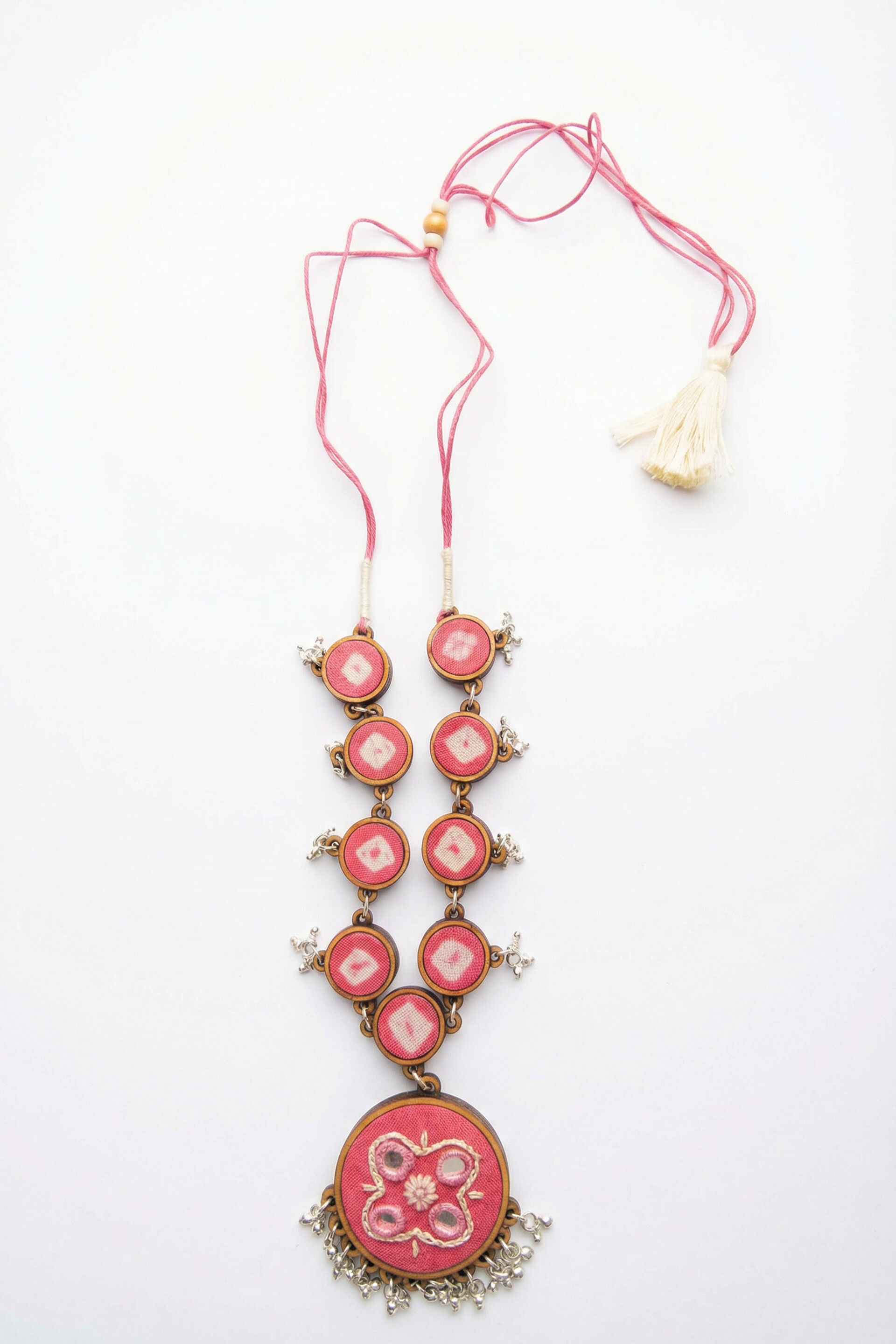 Pink Motif Statement Choker, , image 3