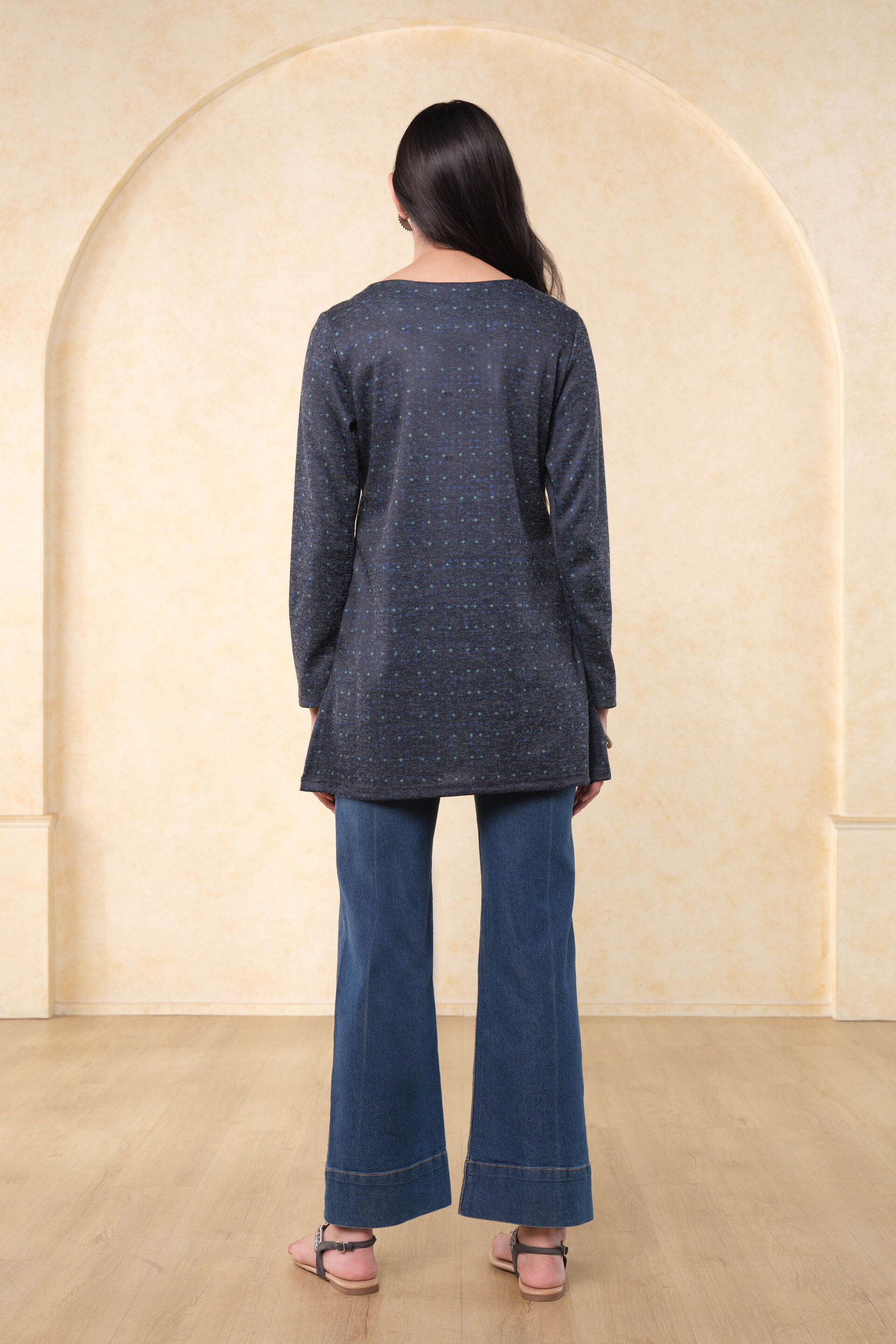 Jalsaan Top, Indigo, image 5