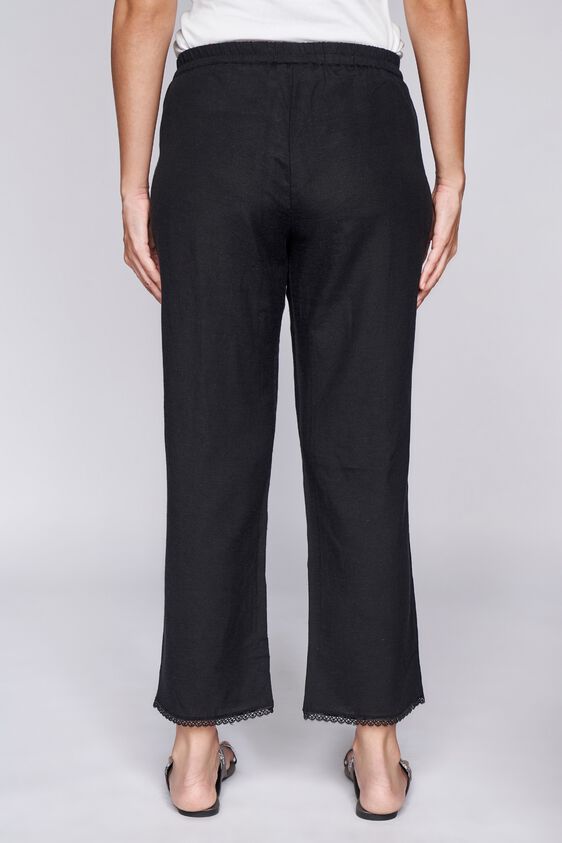 3 - Black Regular Length Bottom, image 3