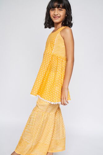 3 - Yellow Tassels Floral Suit, image 3