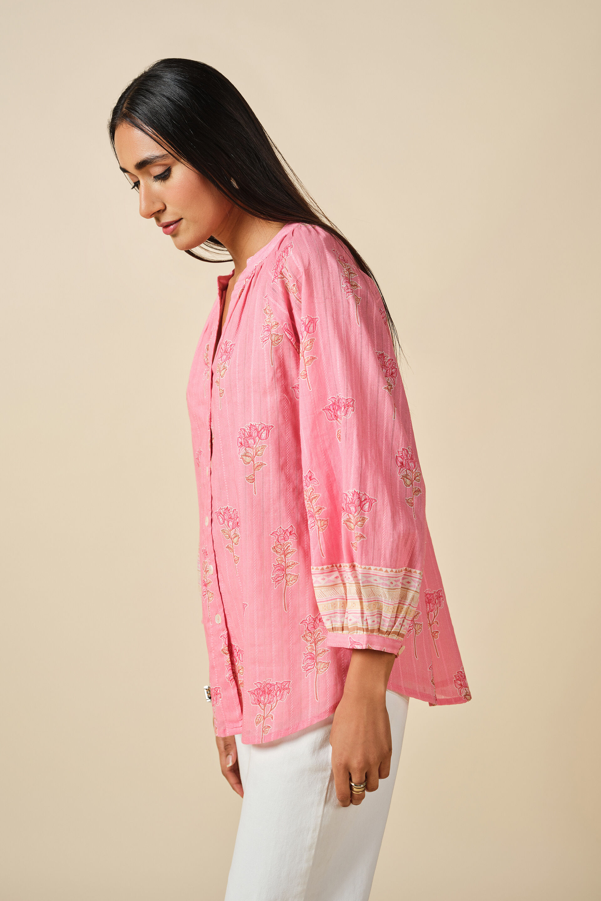 Gulbaro Top, Pink, image 4