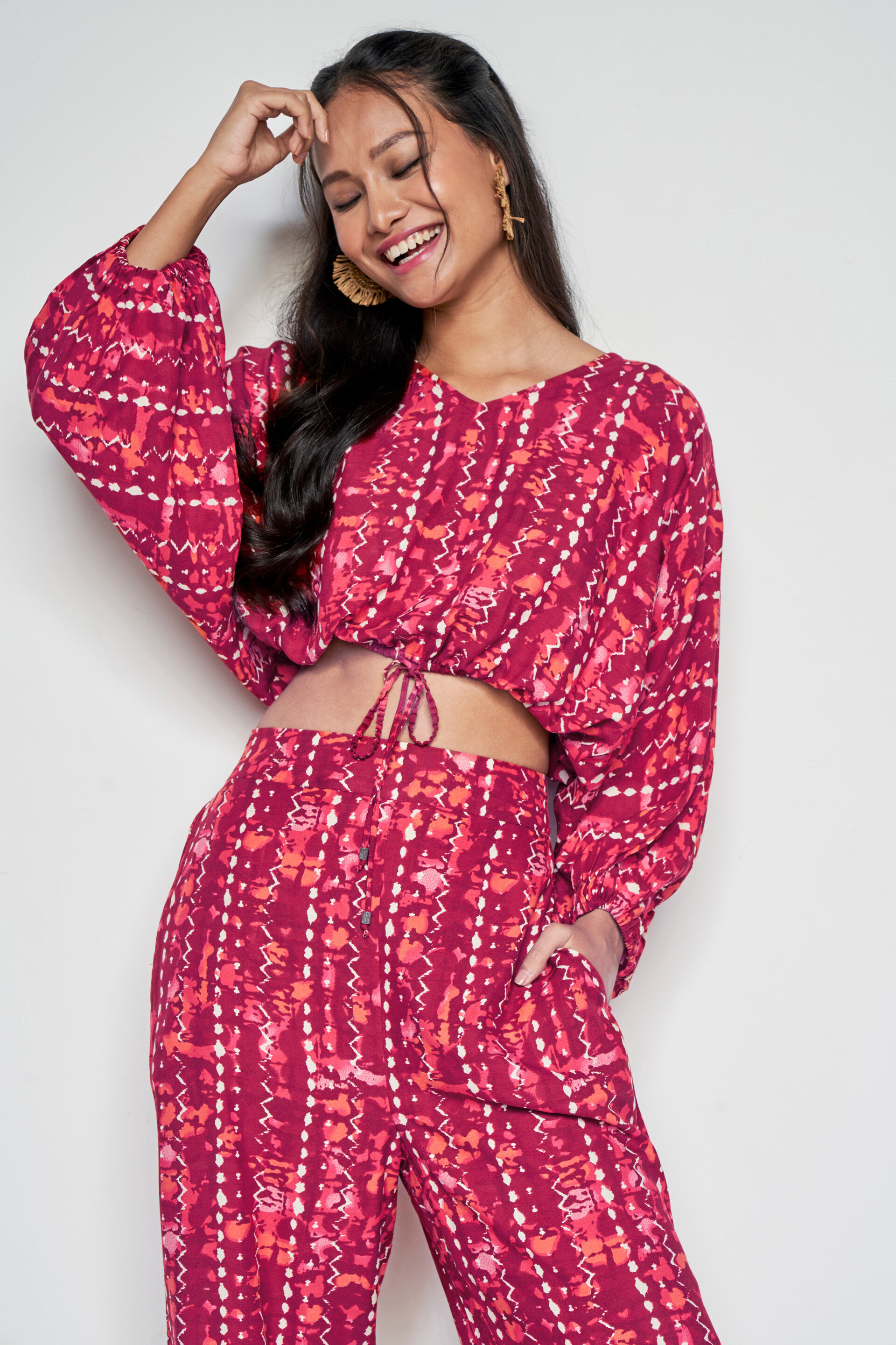 In the Red Co-ords Set, Red, image 6