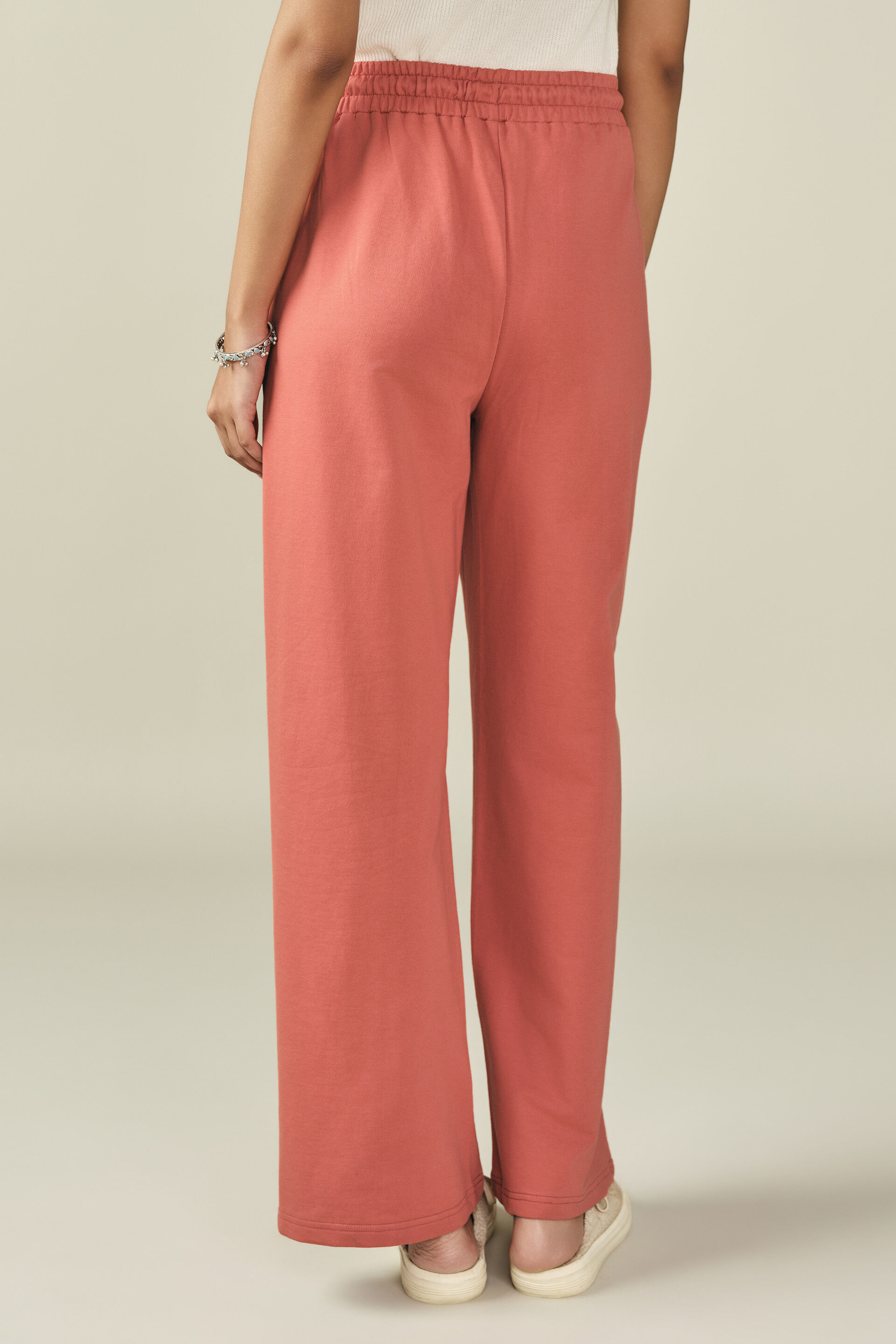 Solid Joggers in Rust, Rust, image 5
