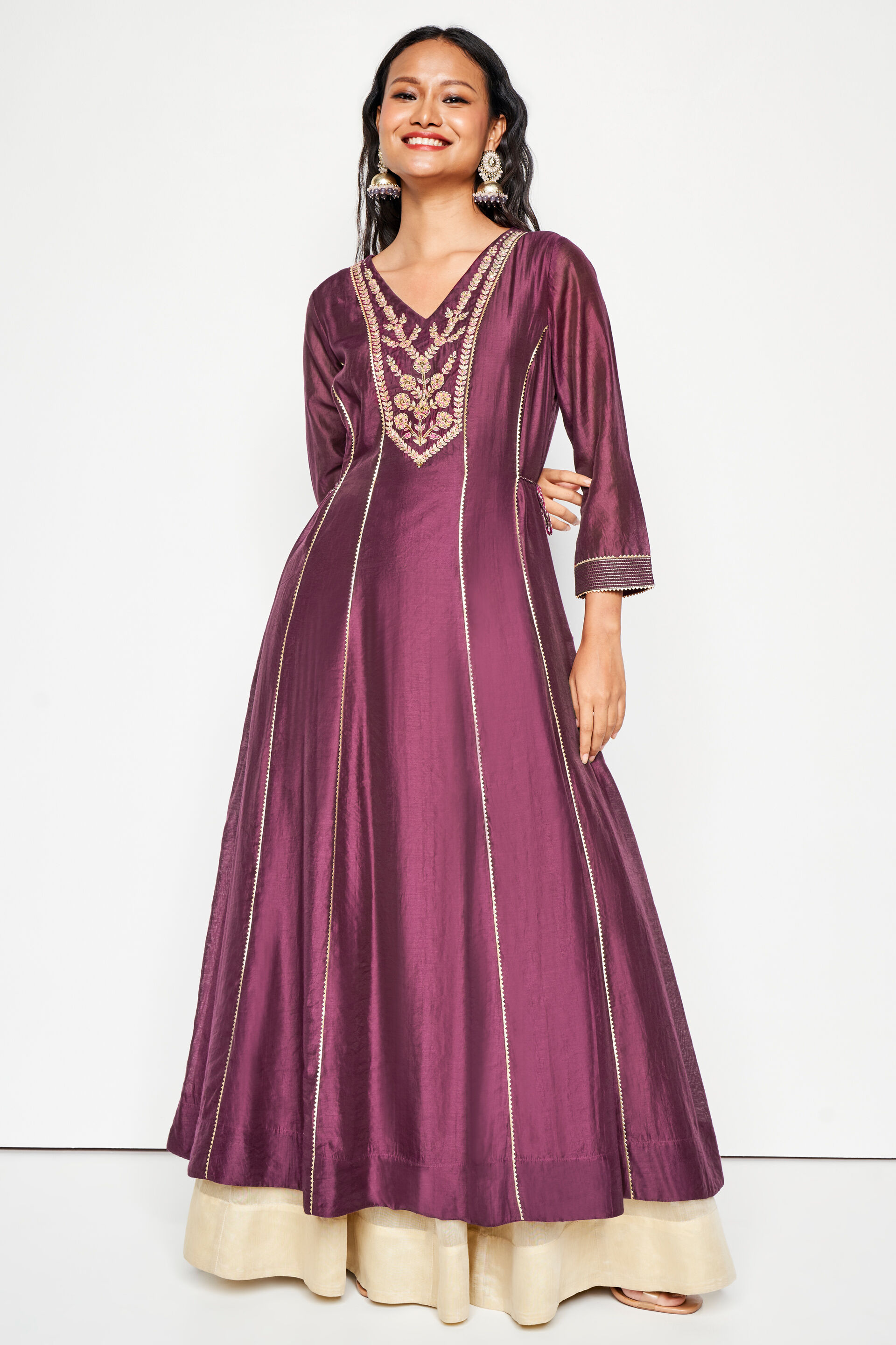 Jamun kurta, Purple, image 2