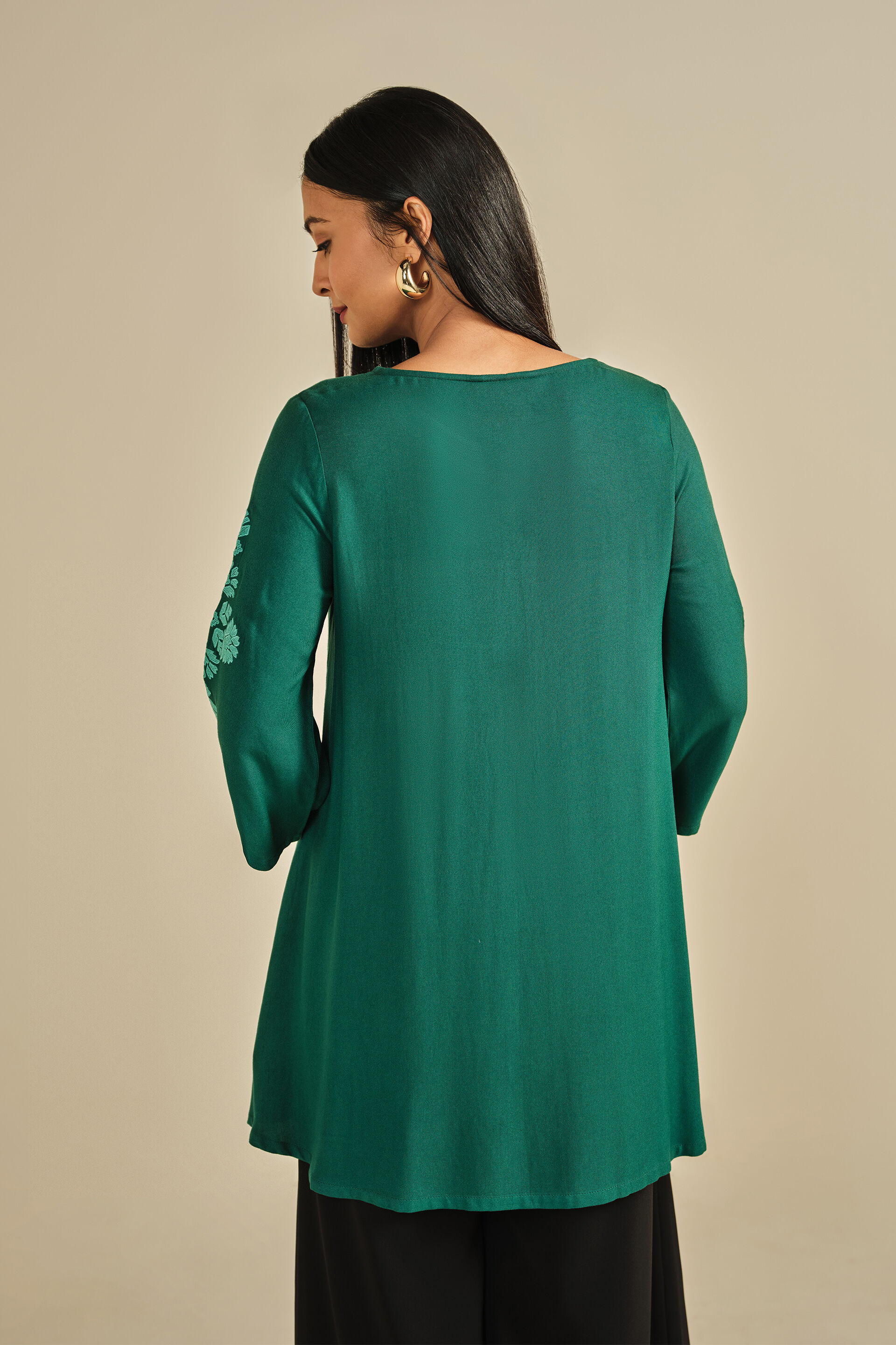 Safar Sa Green Tunic, Green, image 5