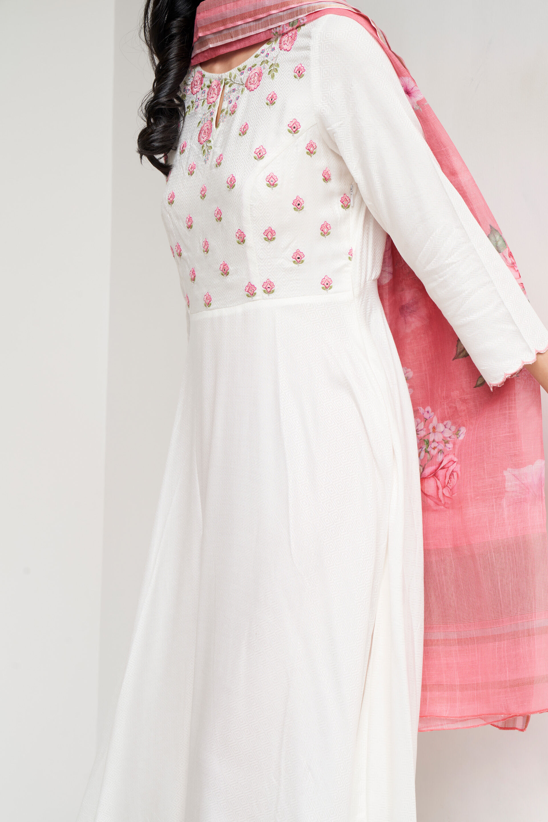 Global desi white dress 2025