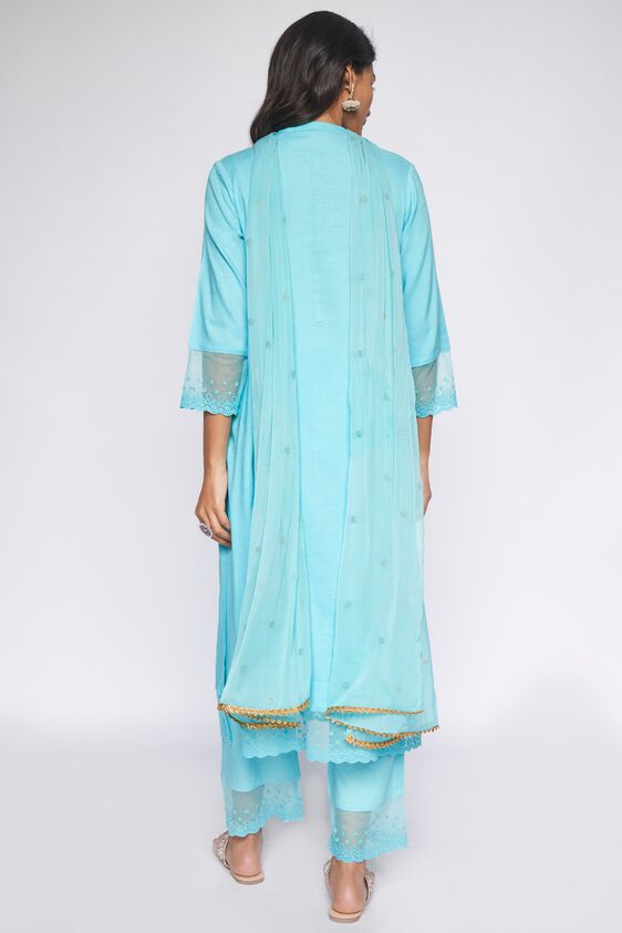 6 - Aqua Solid Suit Set, image 6