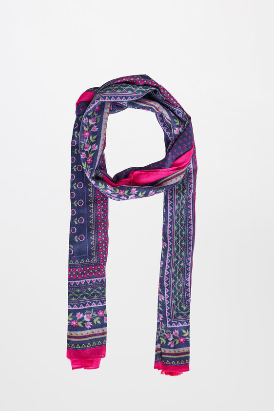 Multi Print Scarf, , image 1