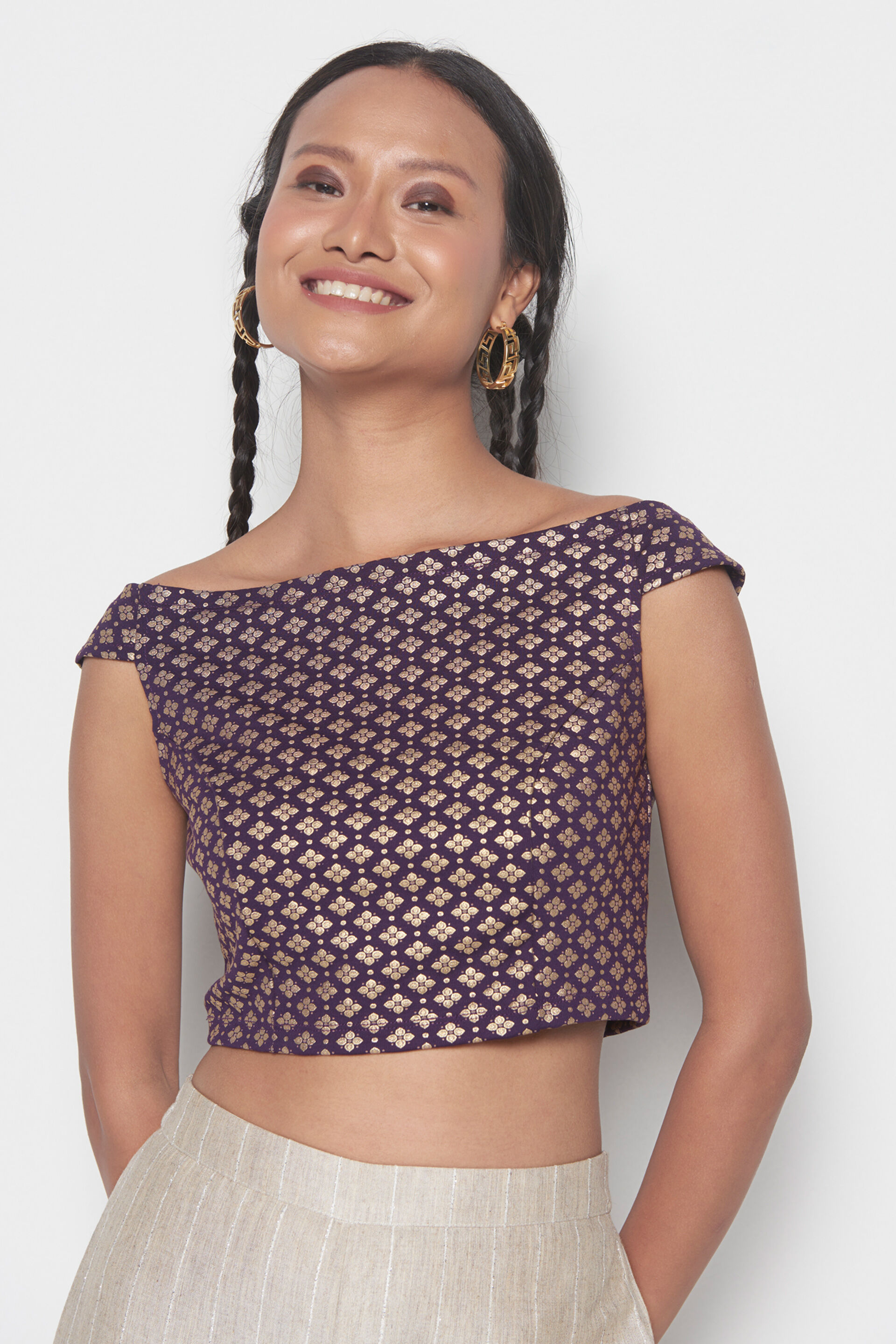 All That Glitters Top, Purple, image 3