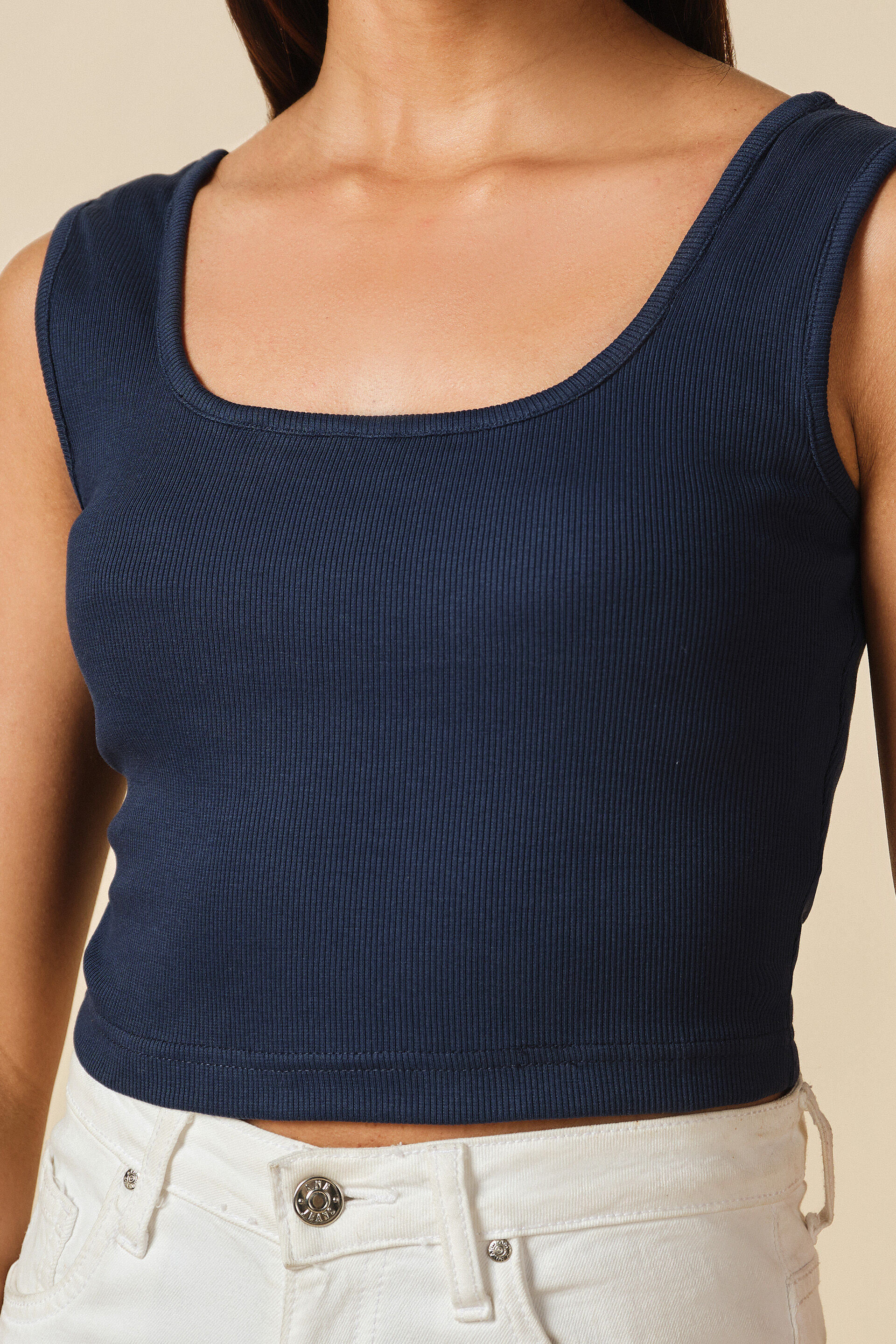 Basic Blue Top, Blue, image 5
