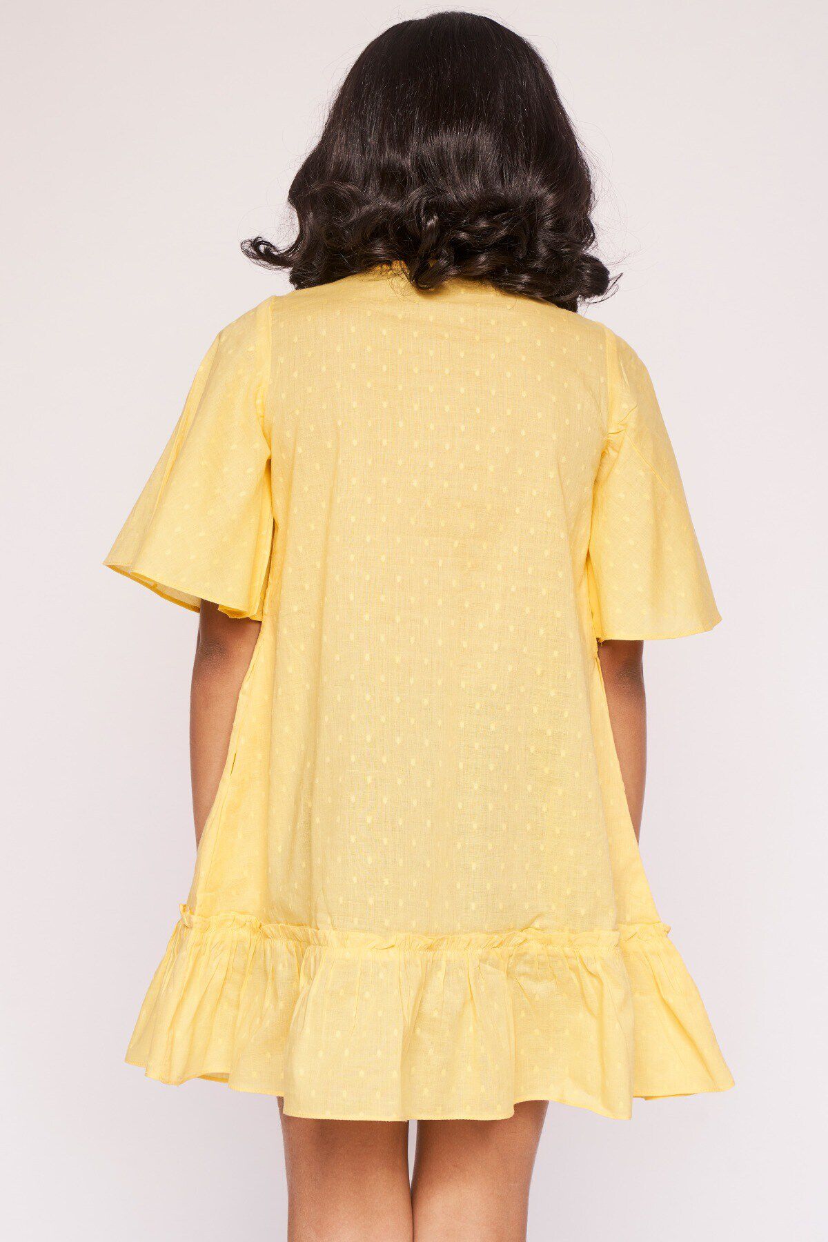 Buy our Casual Wear Yellow Embroidered 
