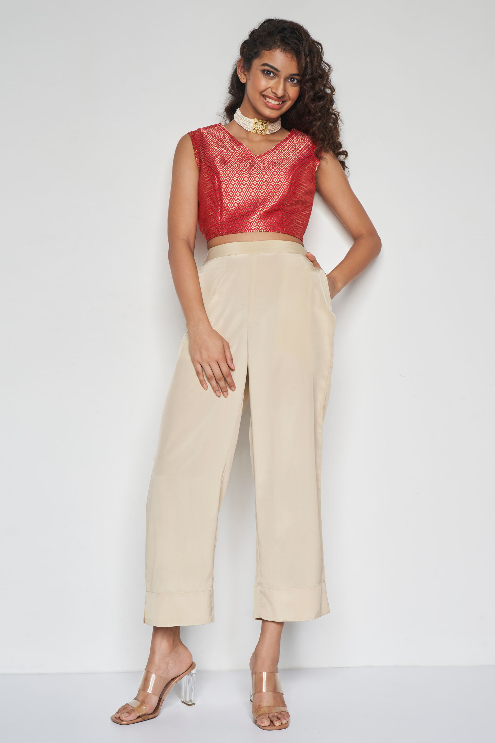 Laal Rang top, Red, image 4