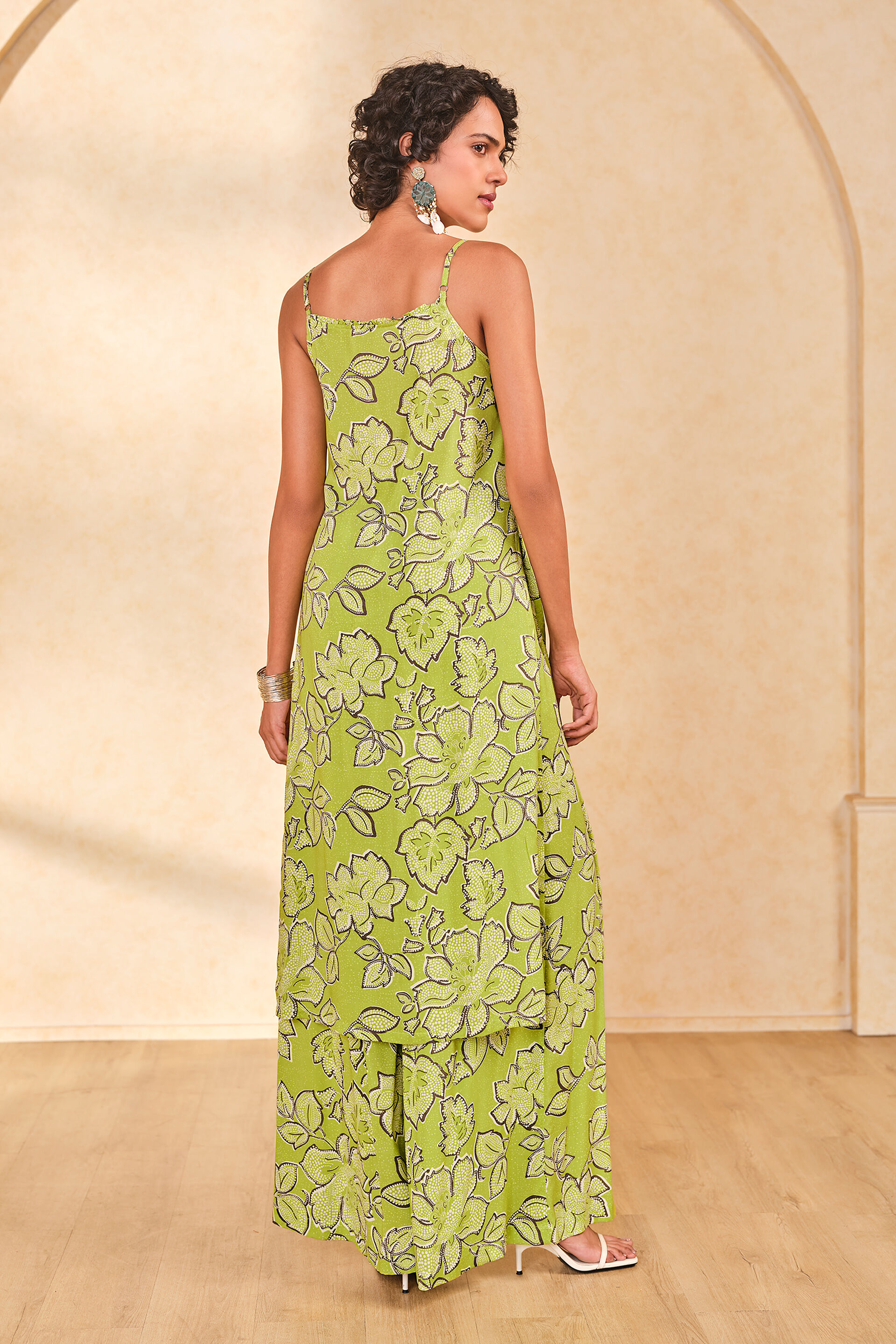 Guldasta Kurta Set, Mint, image 5