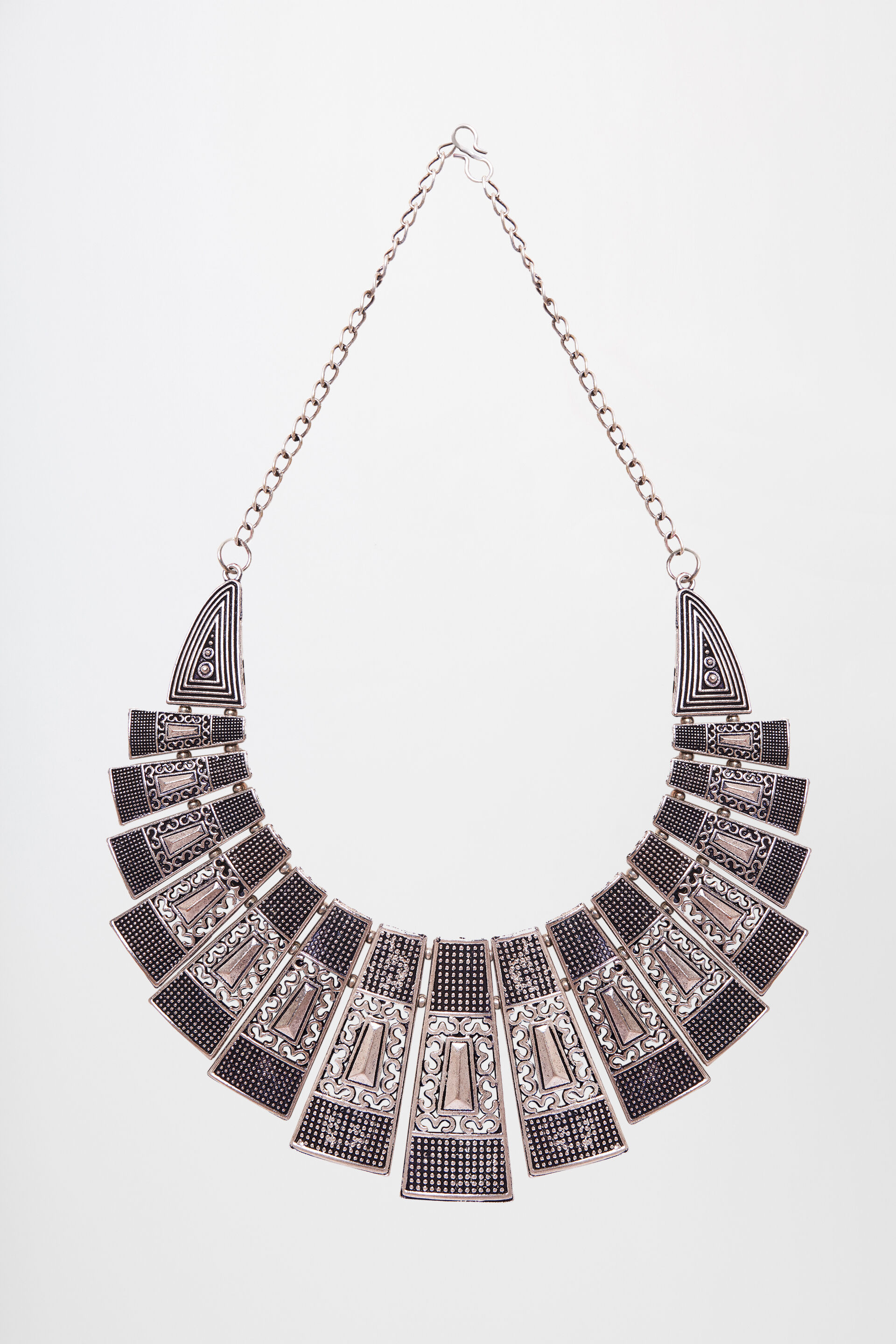canterbury Collier Necklace black-silver-colored casual look Jewelry Collier Necklaces 