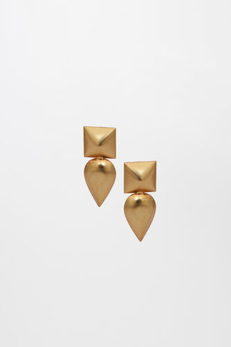 Reverse Spade Earrings, , image 1