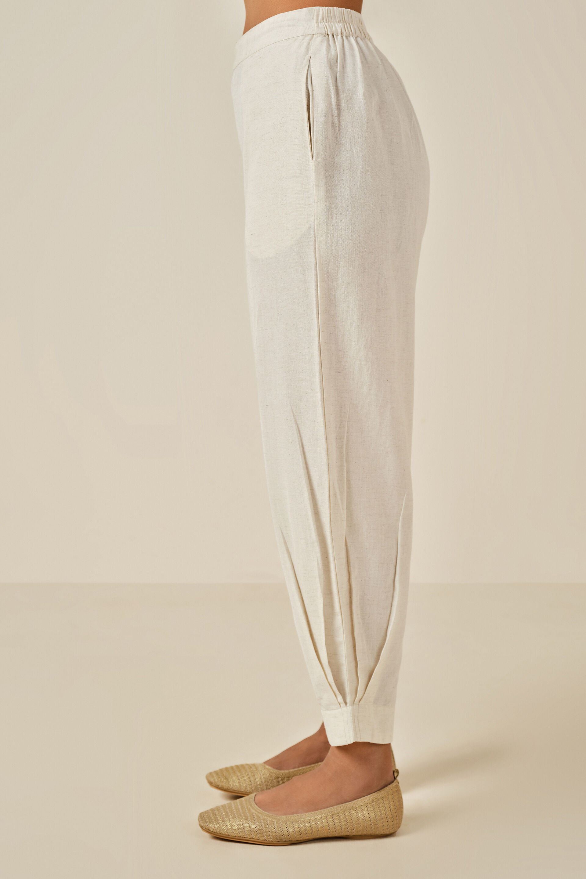 Vanilla Straight Pants, Natural, image 3