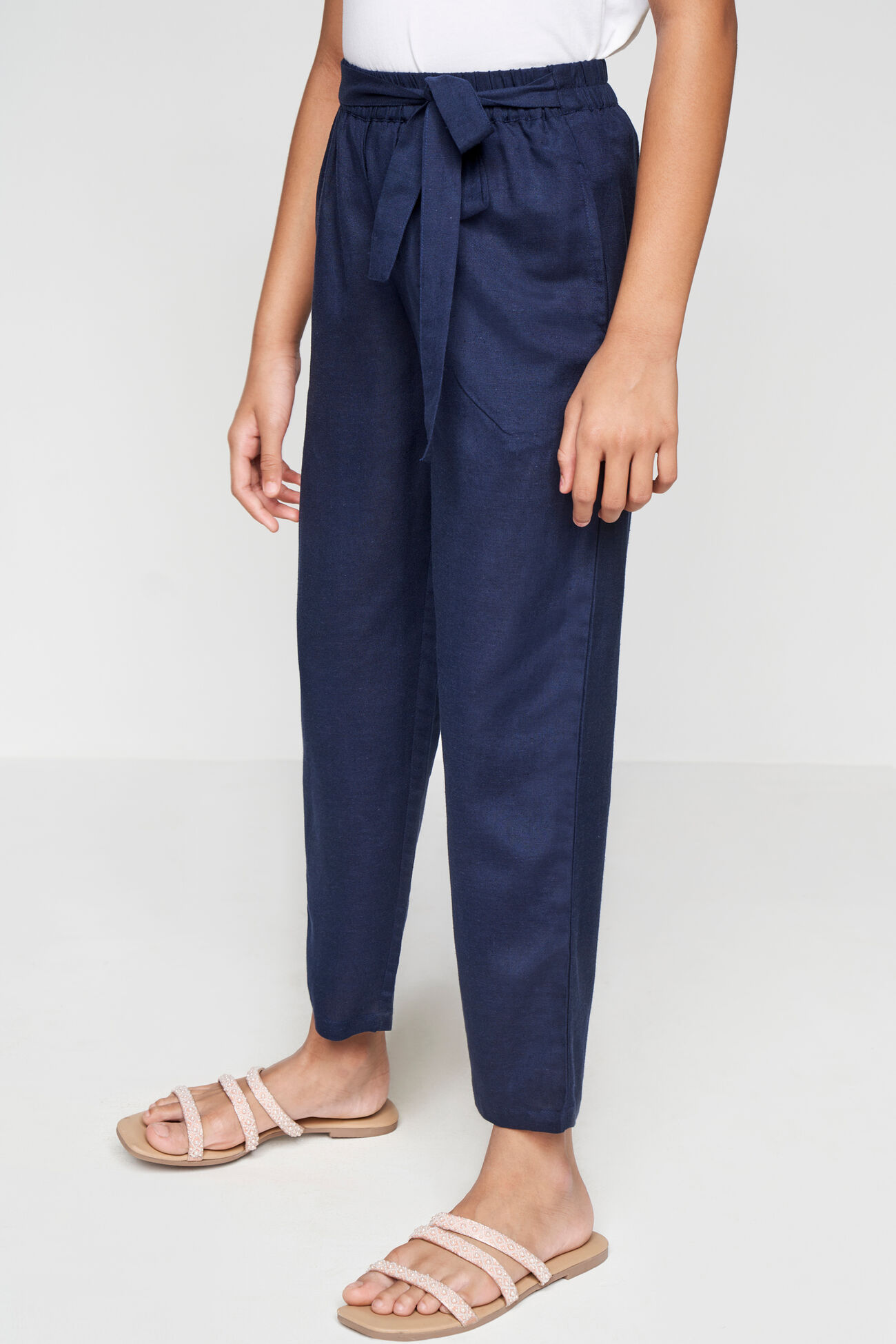 Solid  Bottom, Navy Blue, image 3