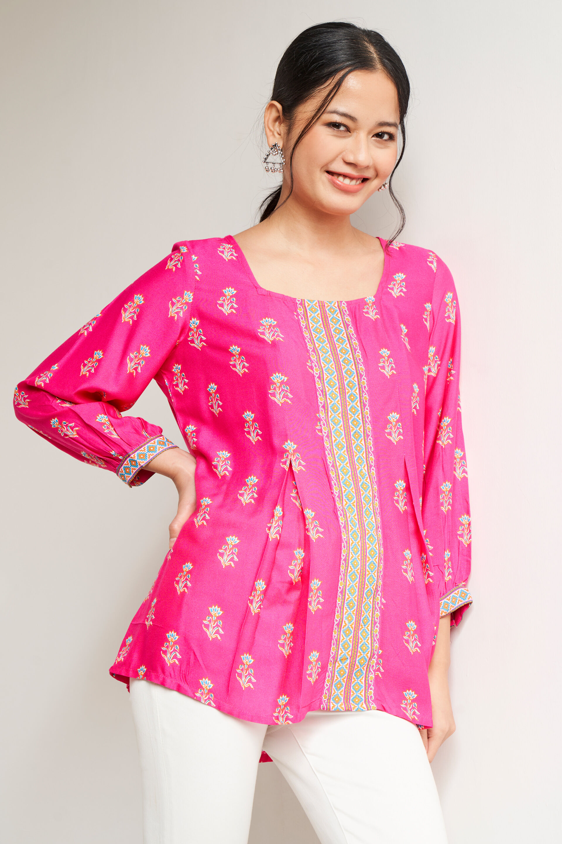Ethnic peplum tops online outlet