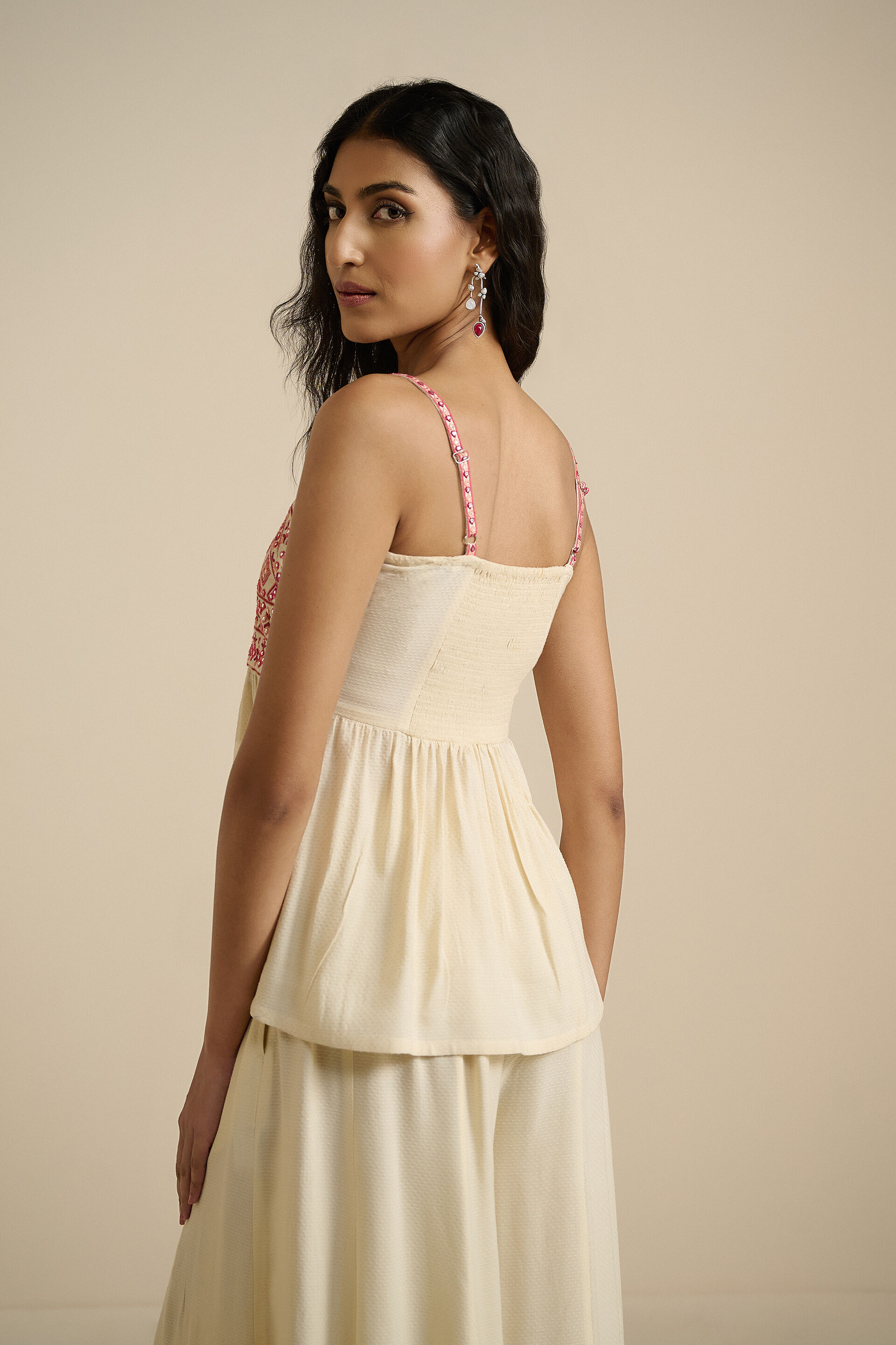 Ziya Ivory Top, Ivory, image 5