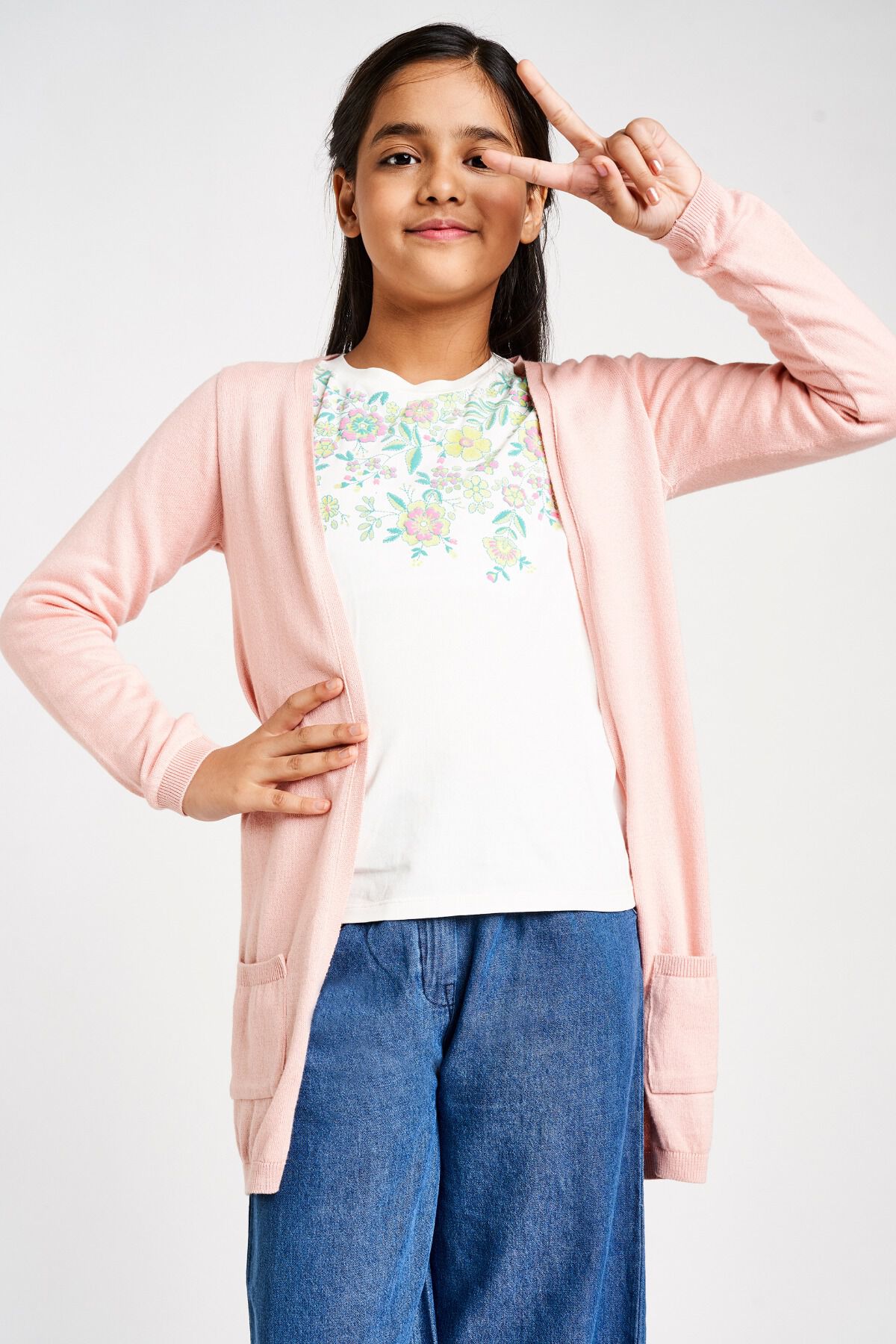 Pink Shrug Buy Online at globaldesi.in