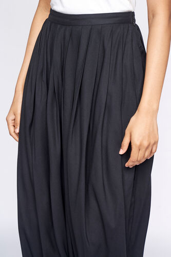 3 - Black Solid Tapered Bottom, image 3