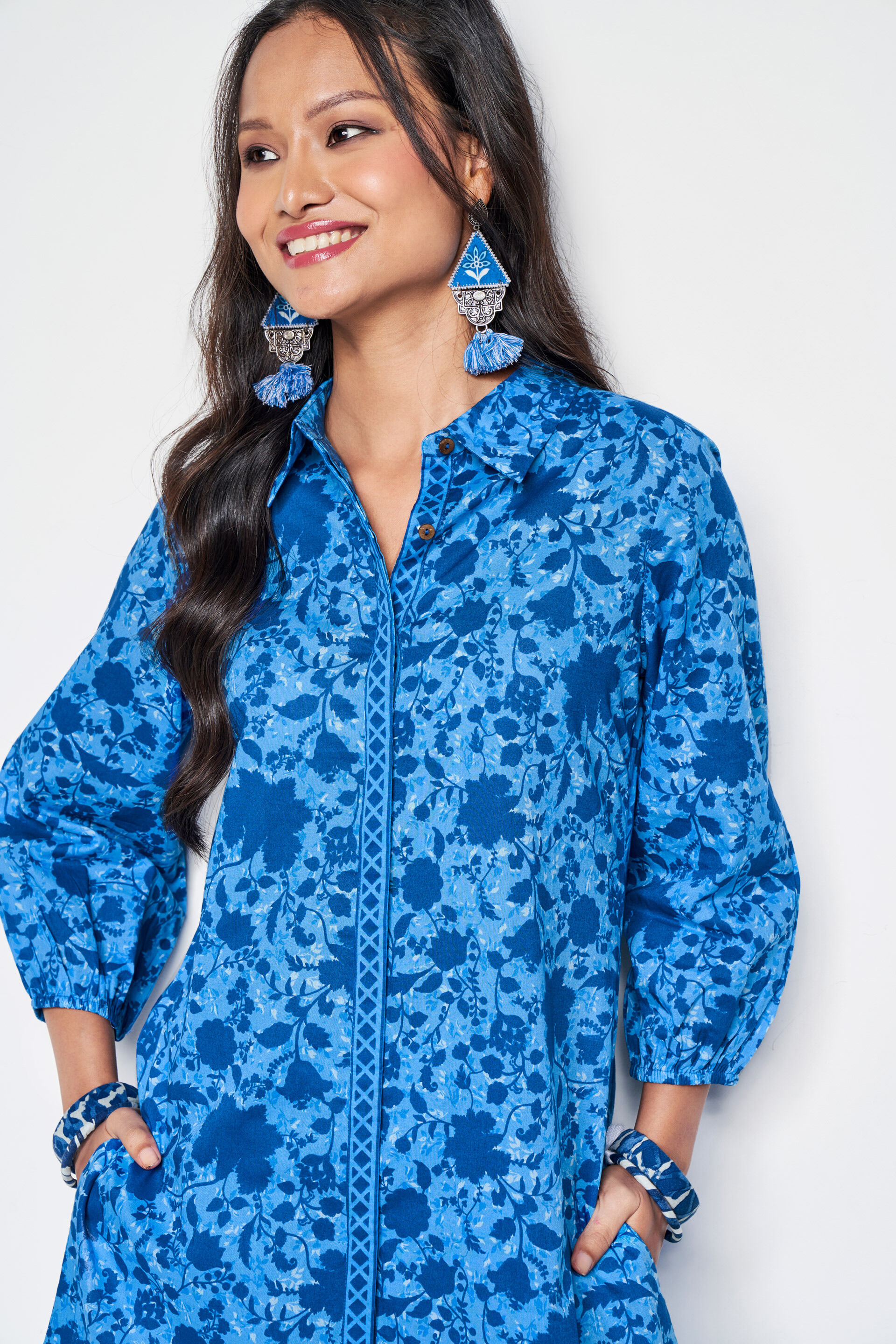 Summer In The Sky Co-ords Set, Blue, image 5