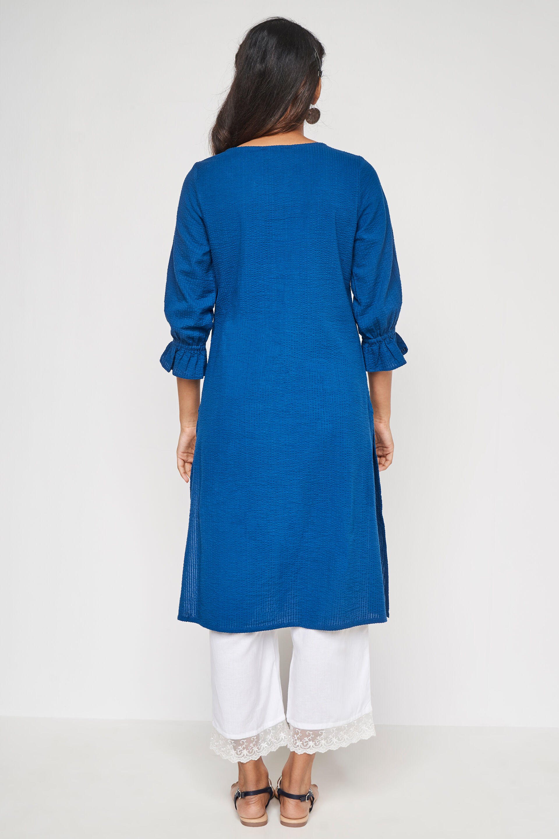Straight kurta sales with jeans