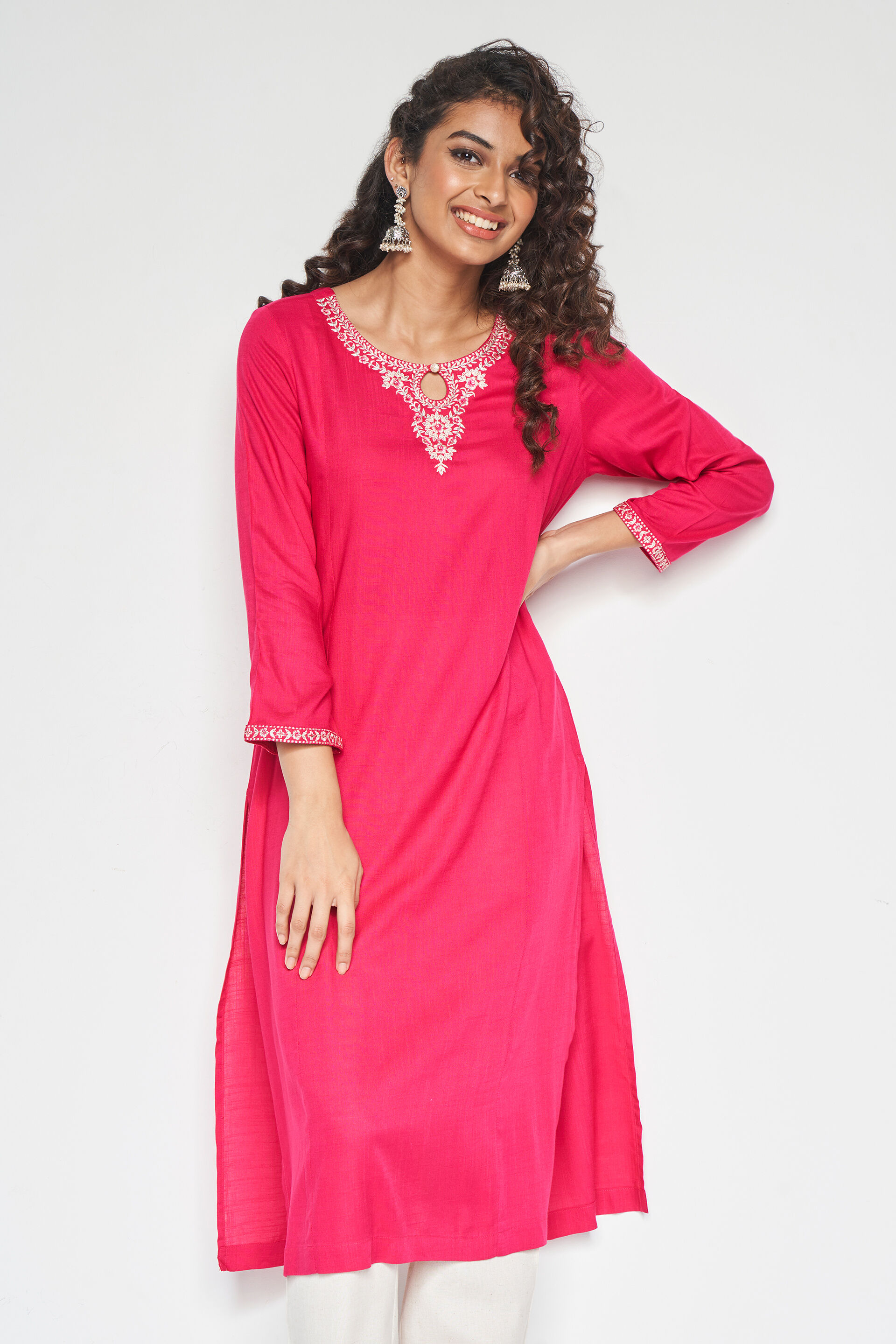Fancy point hotsell kurtis online