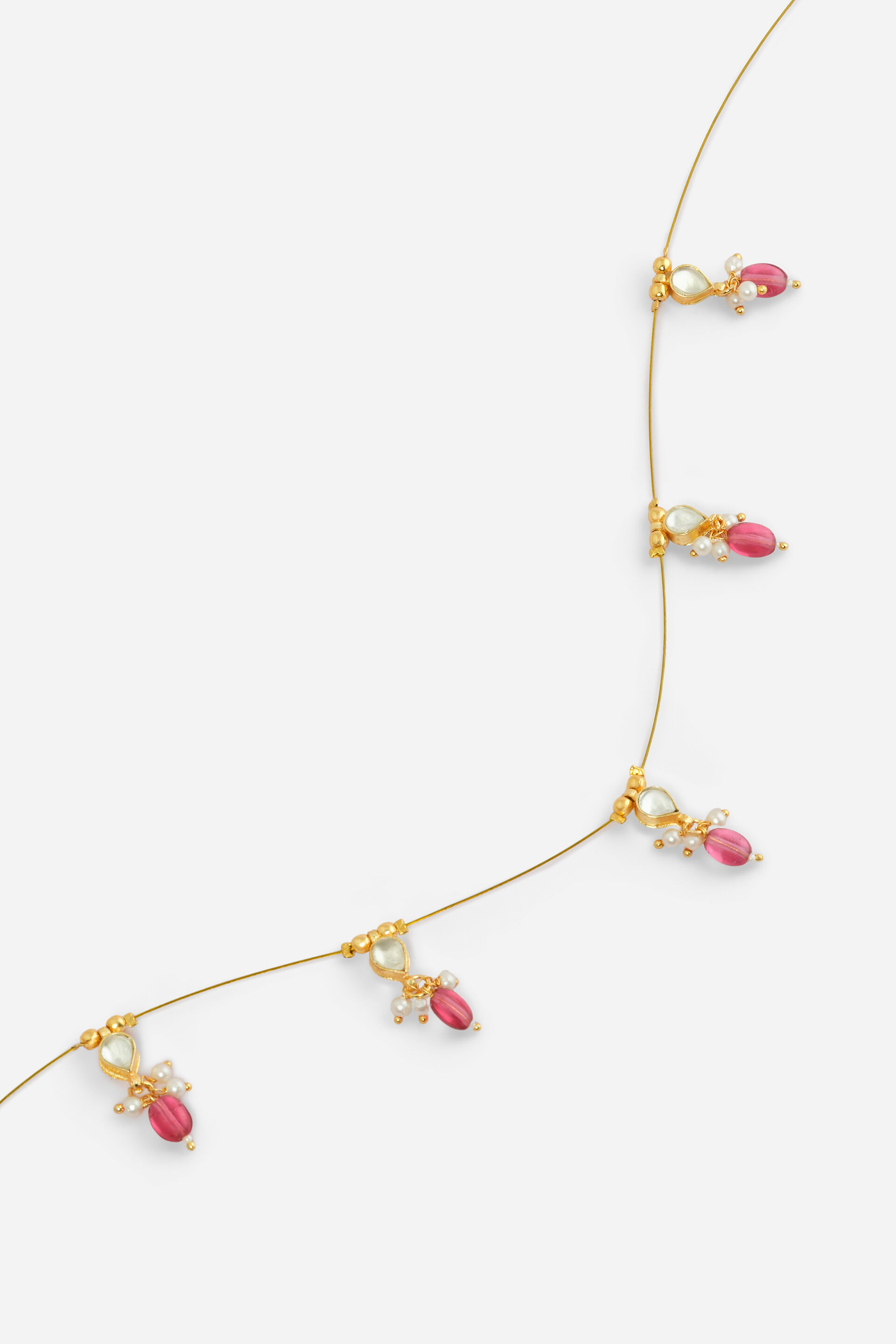 Elegant Multiple Pendant Chain Necklace, , image 2