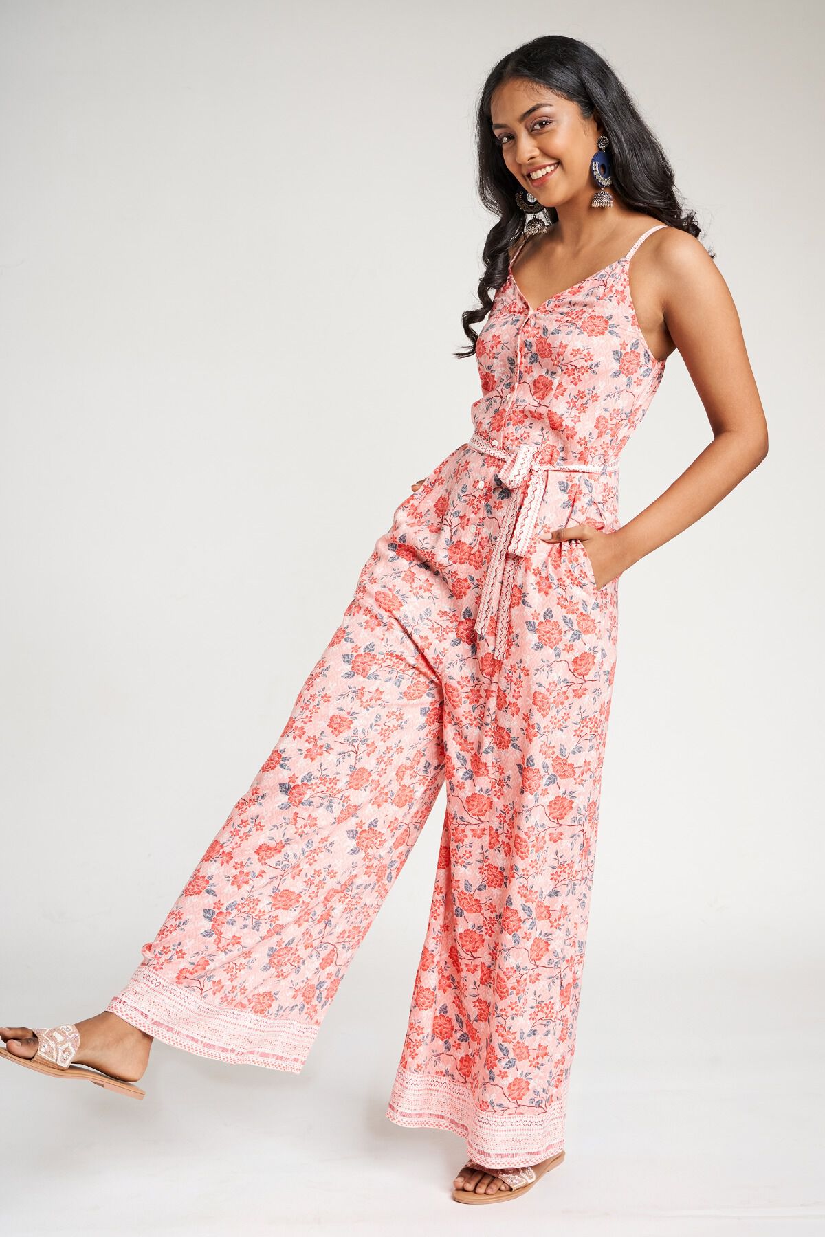 Pink Jump Suit Online from Global Desi 