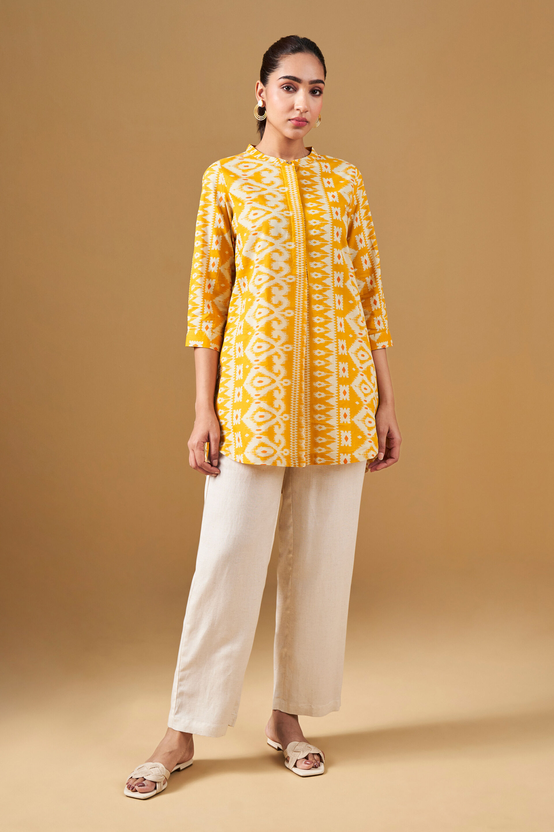 Global desi 2024 yellow maxi dress