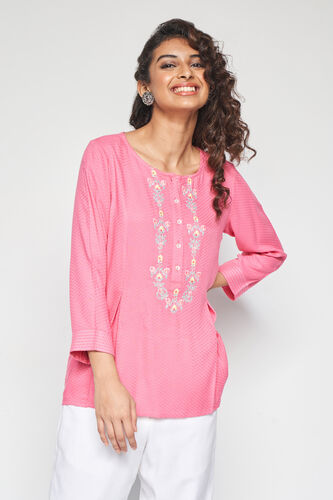 Pop Of Pink top, Pink, image 1