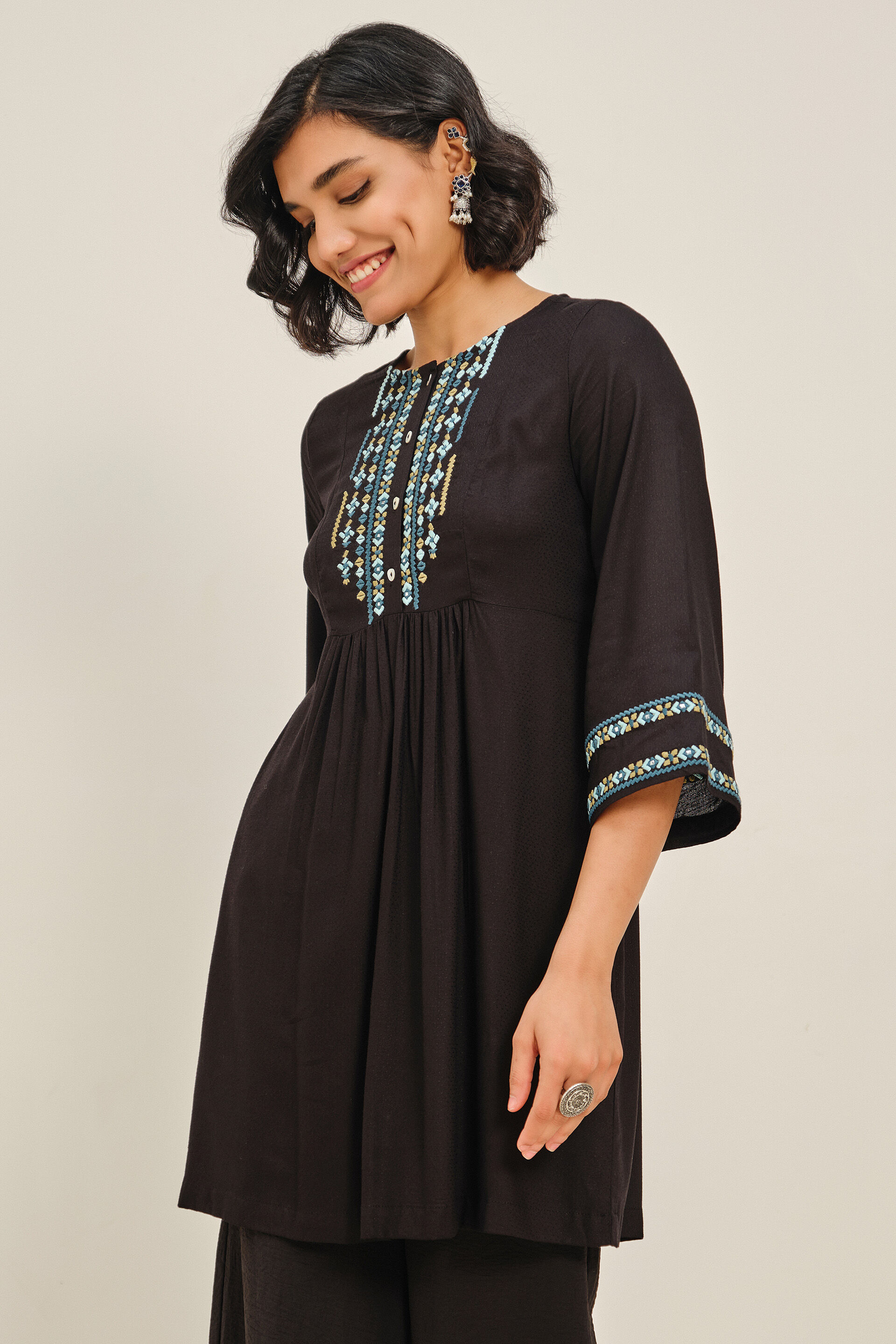 Midnight Magic Tunic, Black, image 4