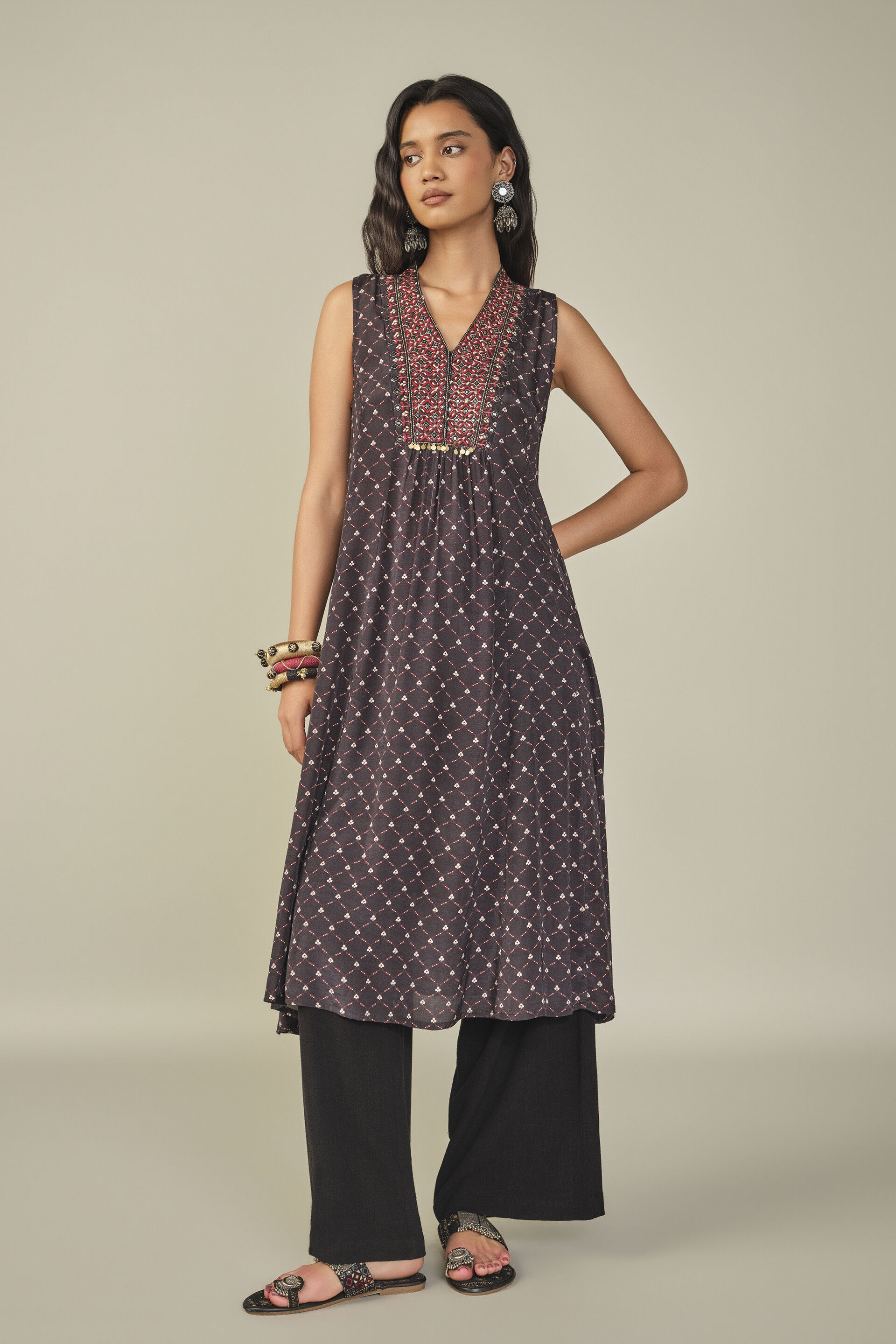 Flowy Tunic in Black