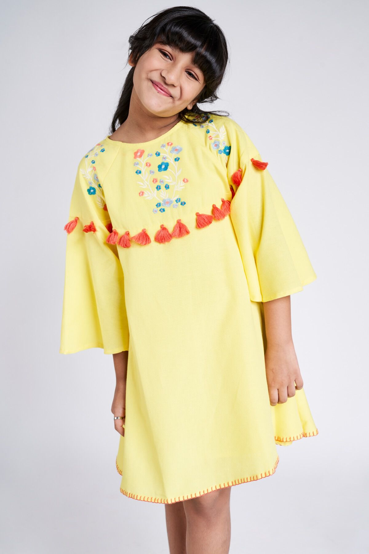 Global desi yellow dress clearance