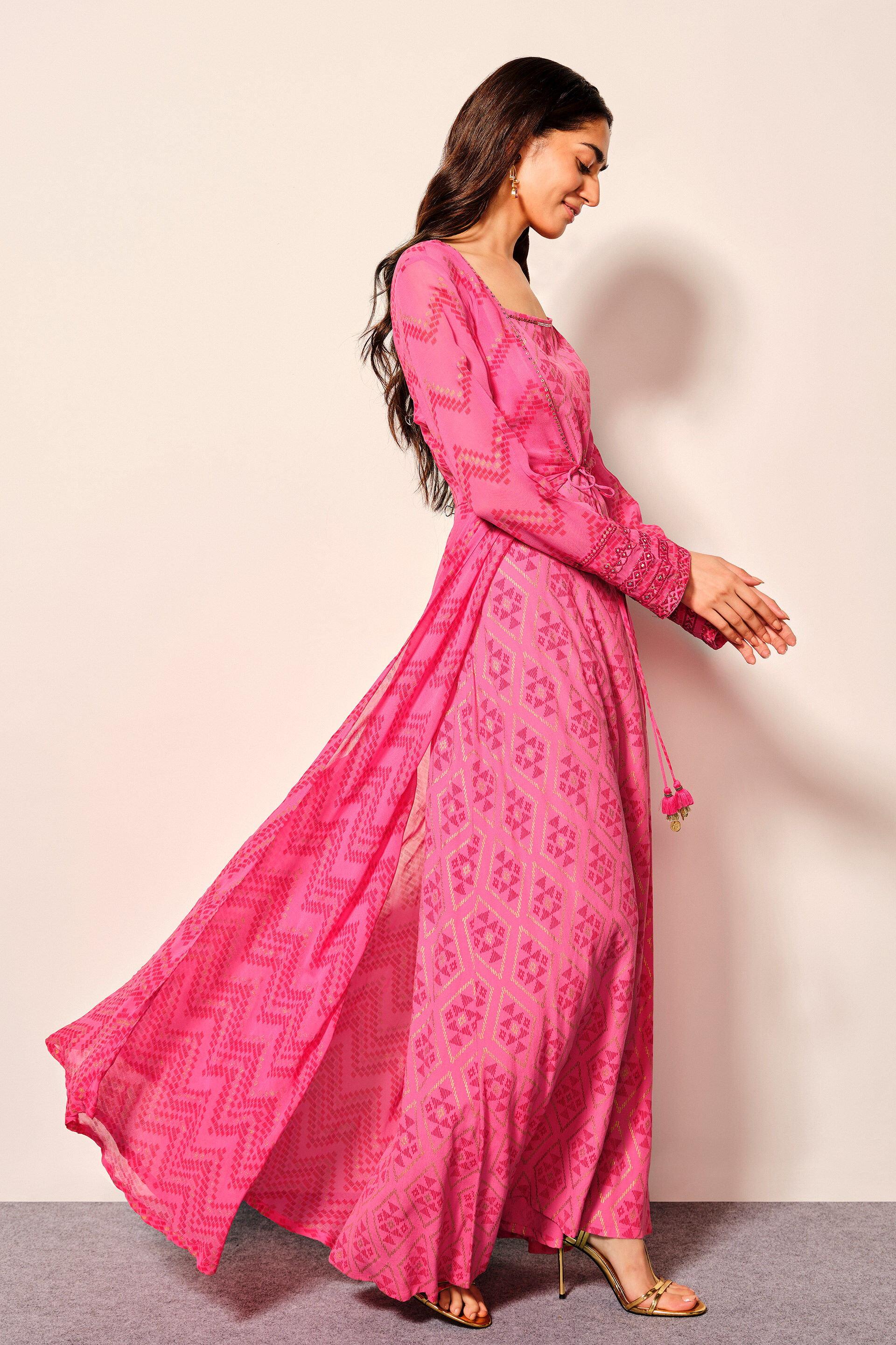 Viscose maxi dress on sale