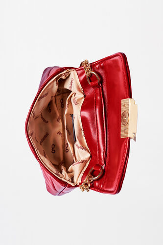 Red Detachable Sling Strap Sling Bag, , image 4