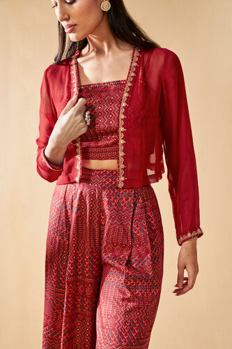 The Tyohaar Co-Ord, Red, image 3
