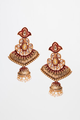 Multi Zinc and Alloy Earring, , image 1
