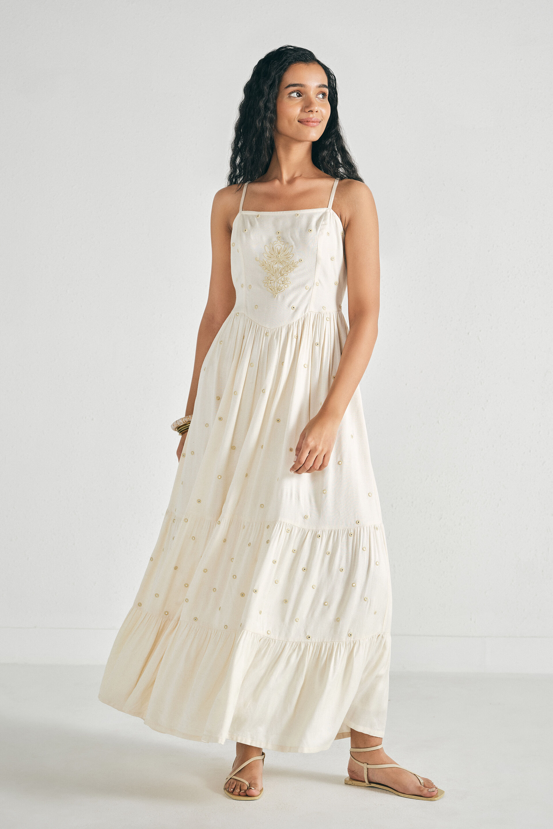 global desi white maxi dress Buy White Magnolia Maxi Dress Online In India at Global Desi  S26R81MX_OFF_WHITE