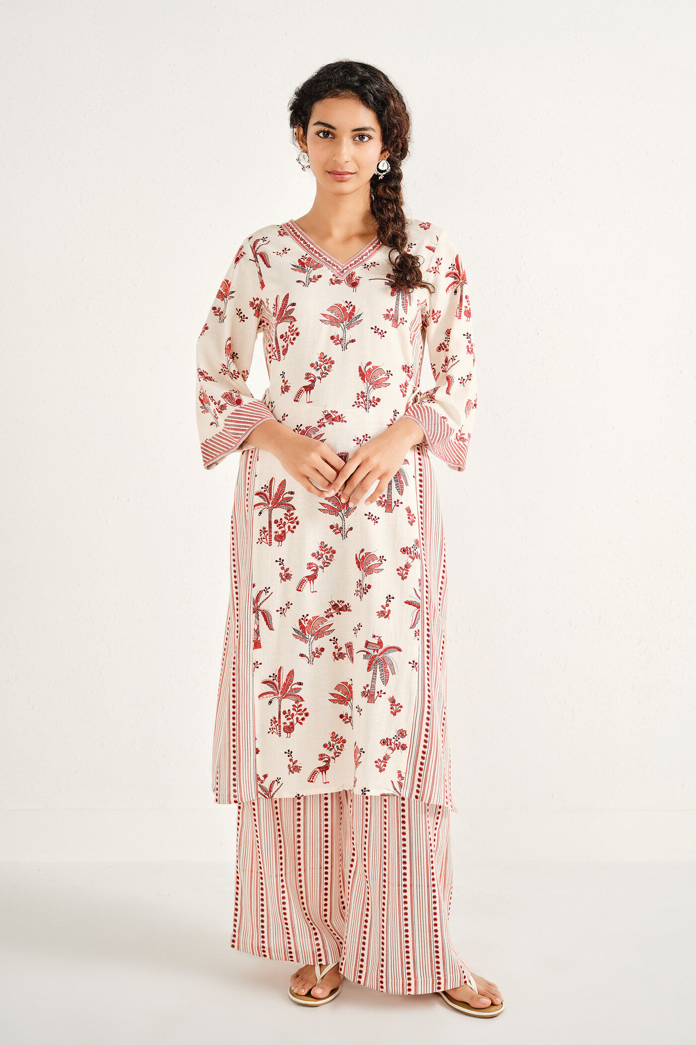 Niharika Natural Kurta Set
