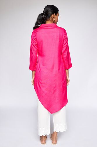 4 - Pink Solid A-Line Tunic, image 2